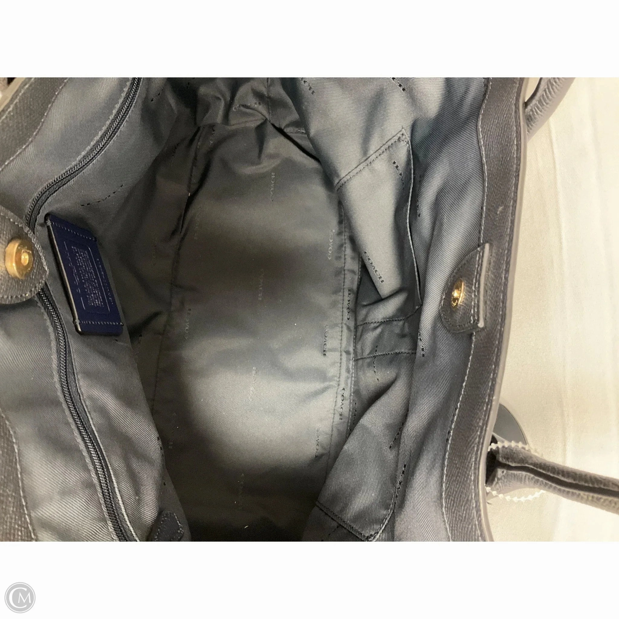 Handbag Designer By Coach, Size: Medium