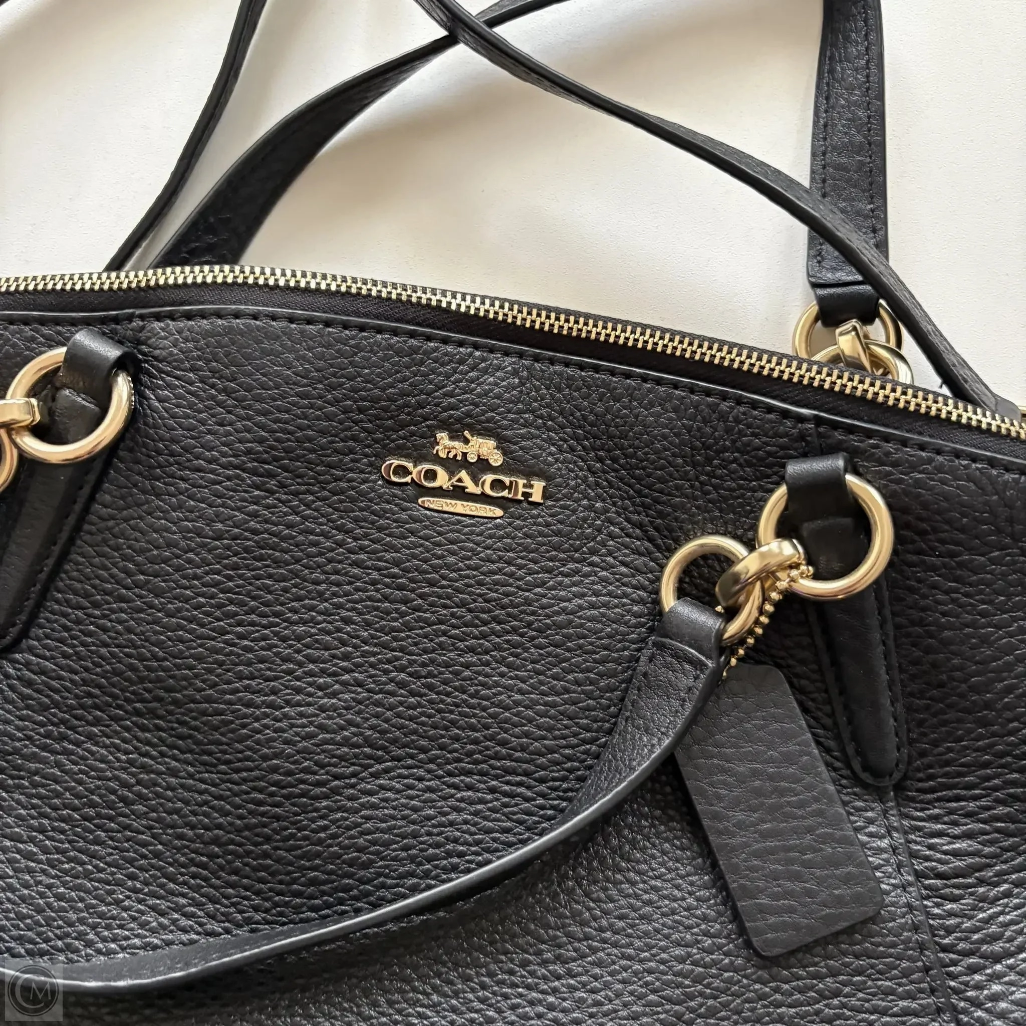 Handbag Designer By Coach, Size: Medium