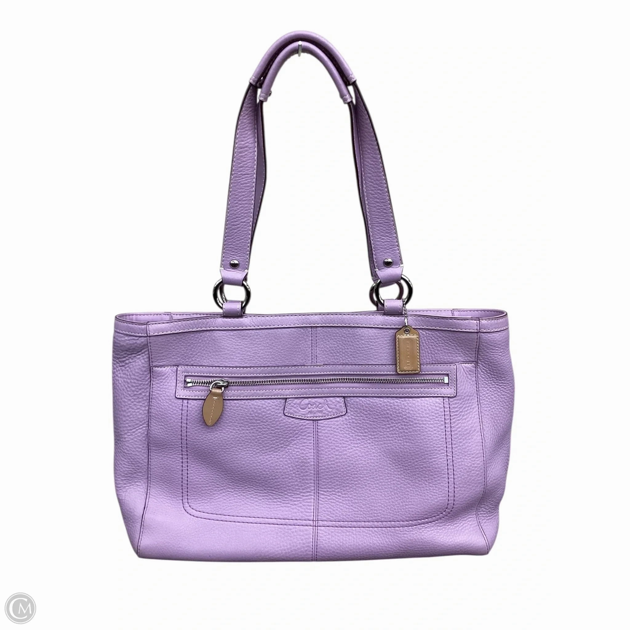 Handbag Designer By Coach, Size: Medium