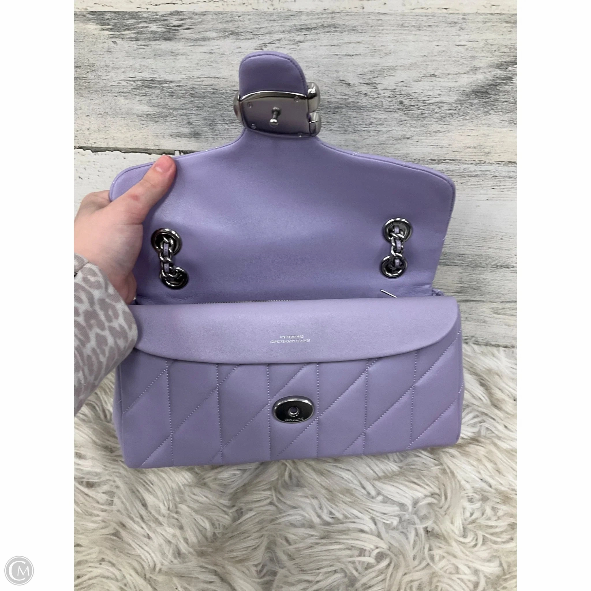 Handbag Designer By Coach, Size: Medium