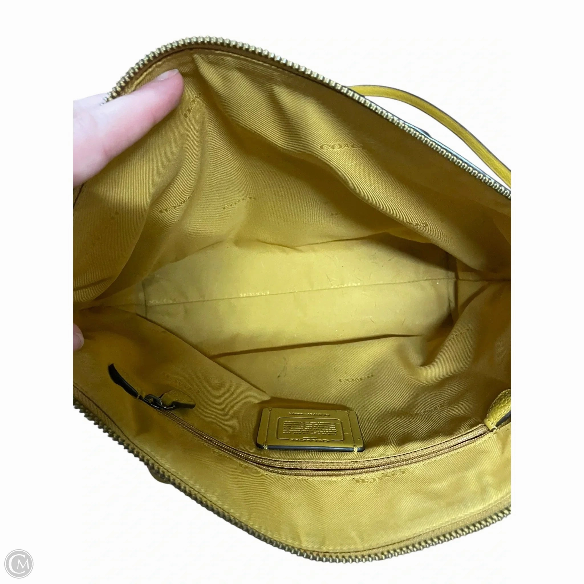 Handbag Designer By Coach, Size: Medium
