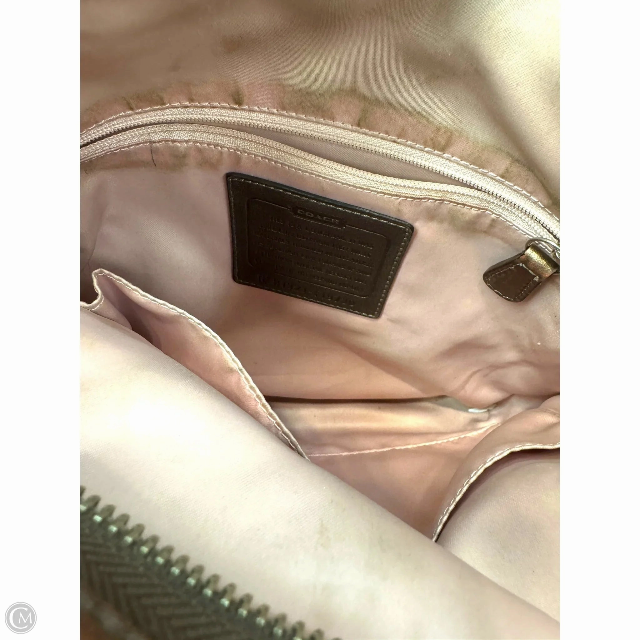 Handbag Designer By Coach, Size: Medium