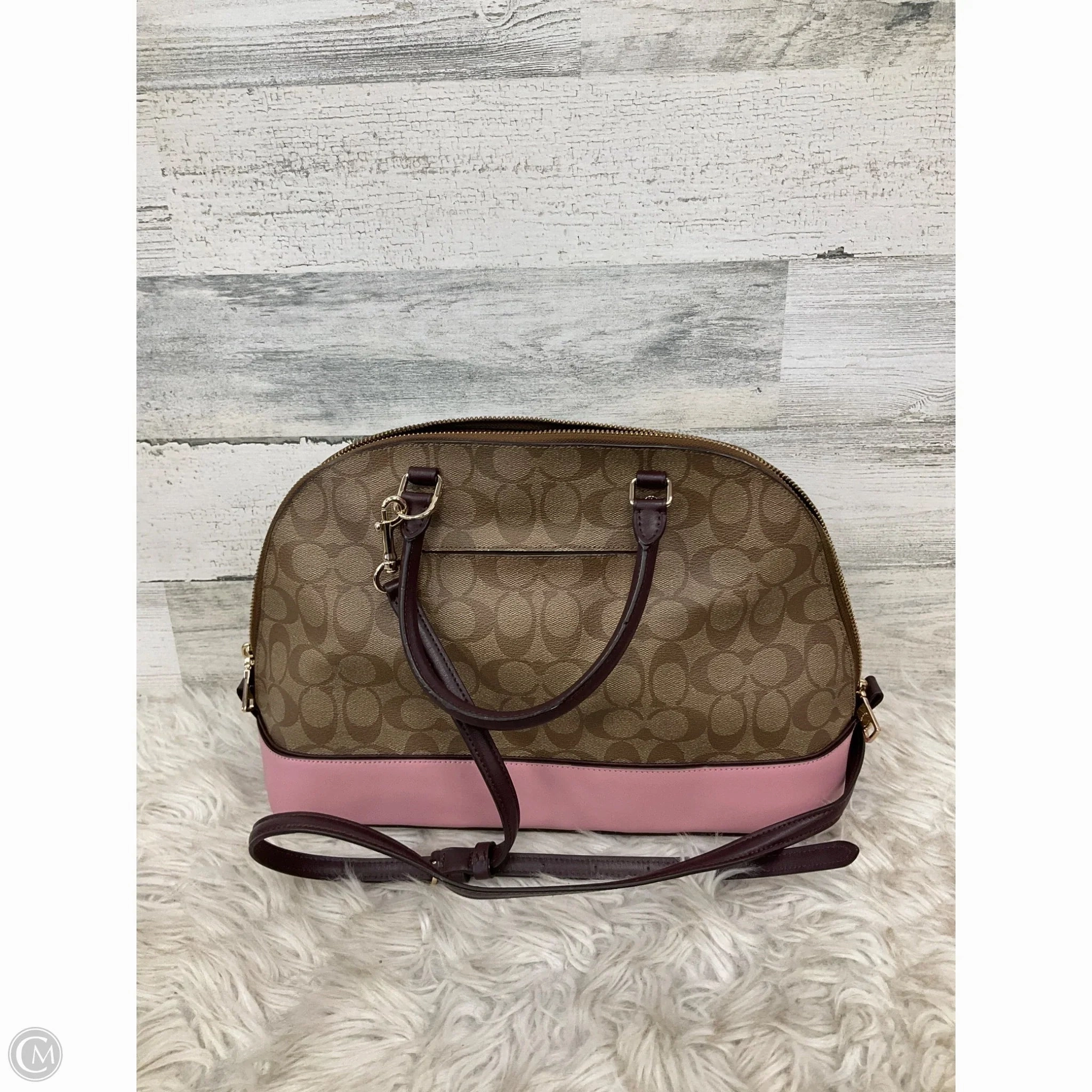 Handbag Designer By Coach, Size: Medium