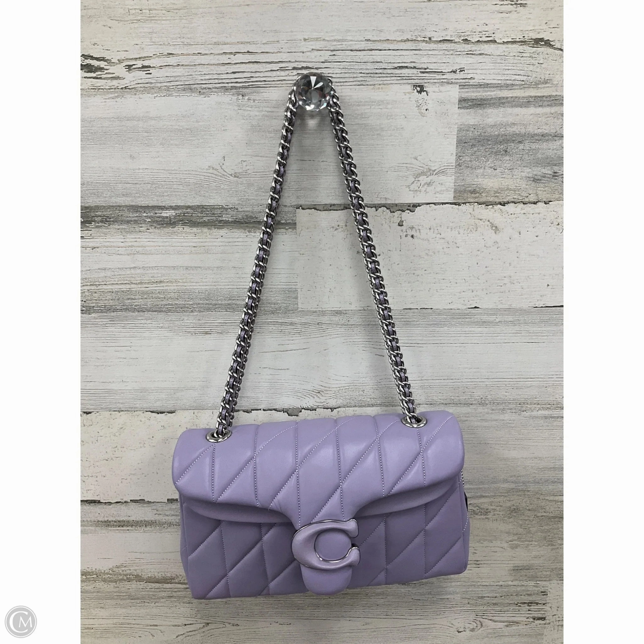 Handbag Designer By Coach, Size: Medium