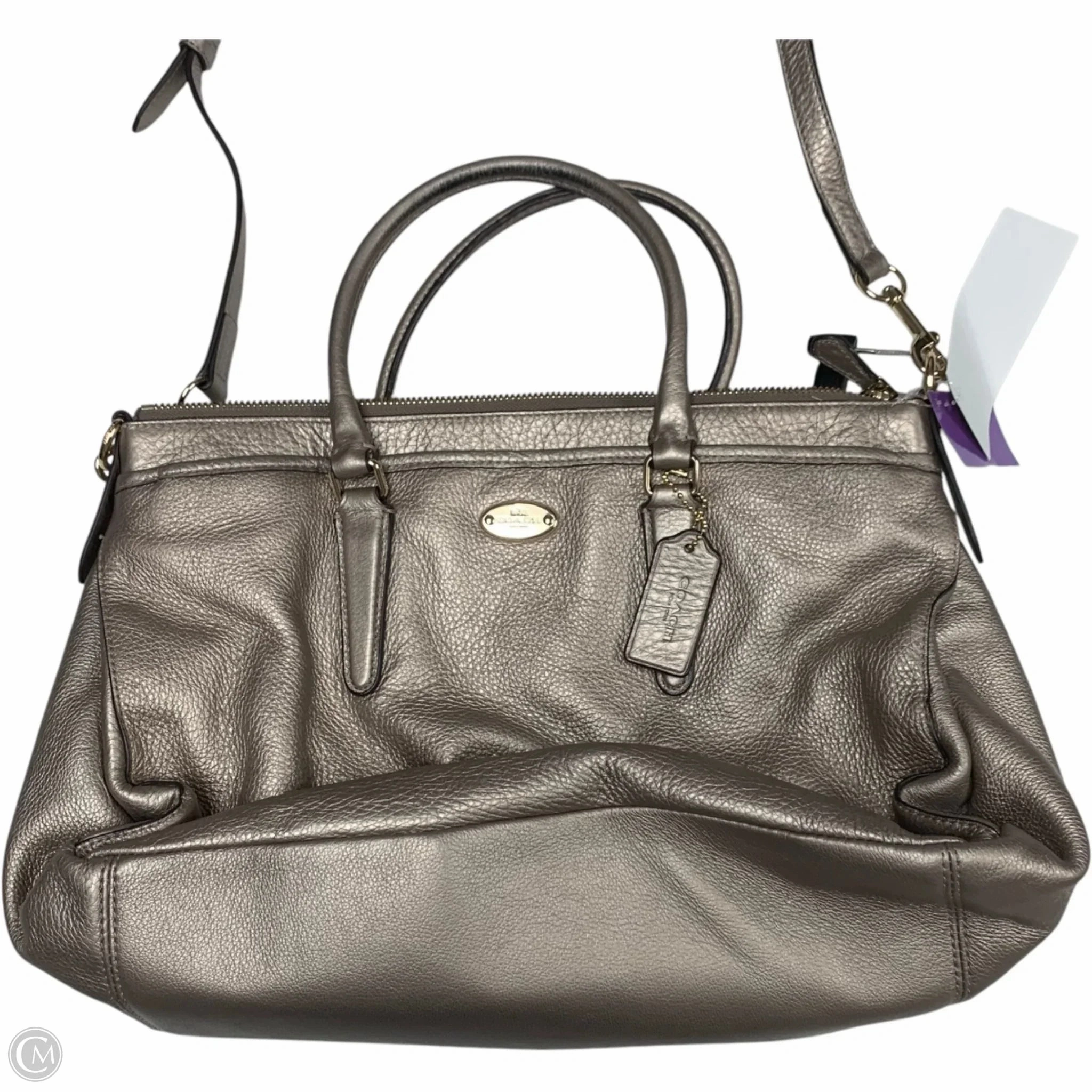 Handbag Designer By Coach, Size: Medium