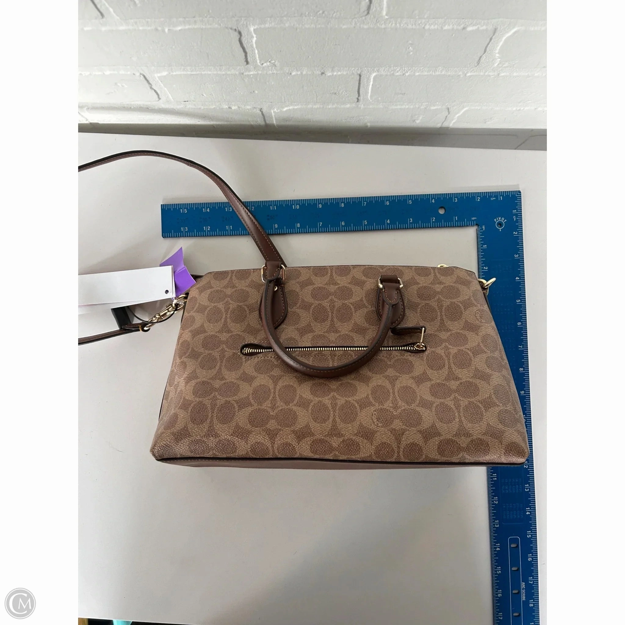 Handbag Designer By Coach, Size: Medium