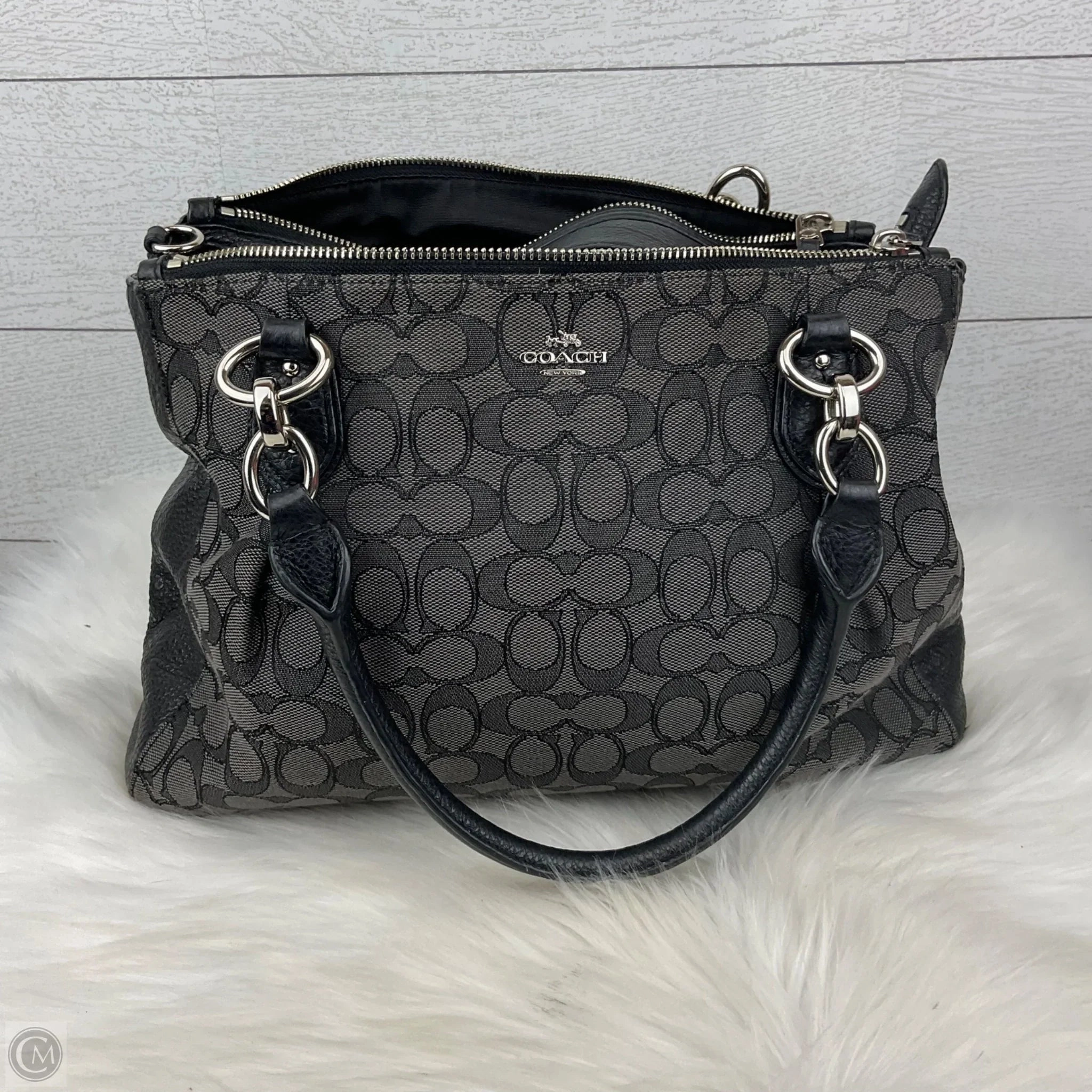 Handbag Designer By Coach, Size: Medium