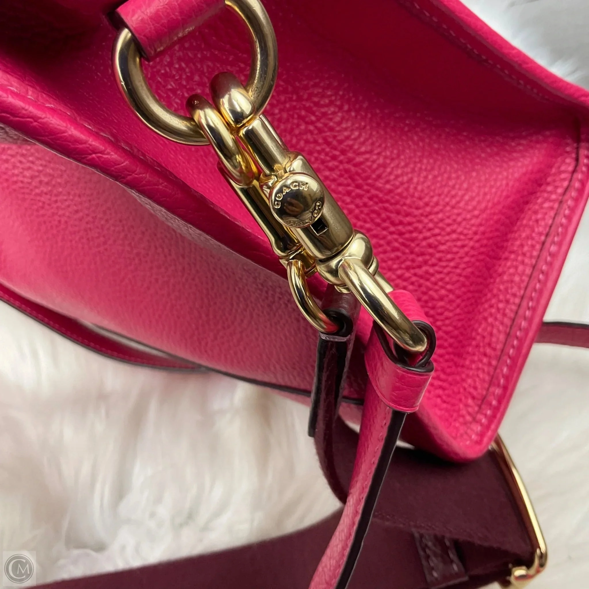 Handbag Designer By Coach, Size: Medium