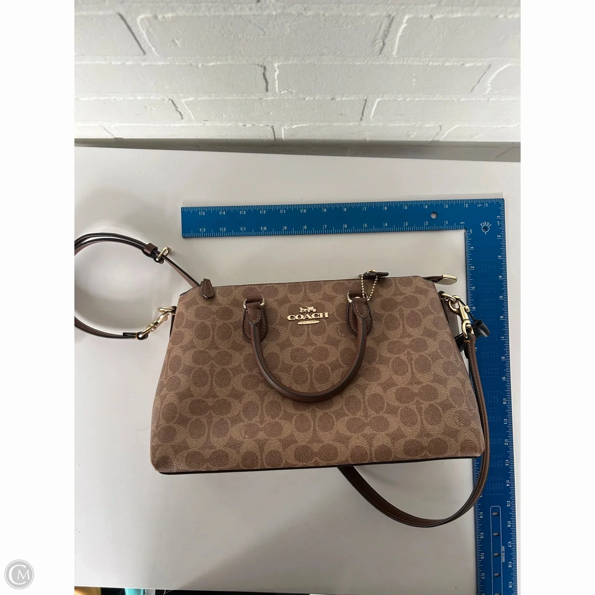 Handbag Designer By Coach, Size: Medium