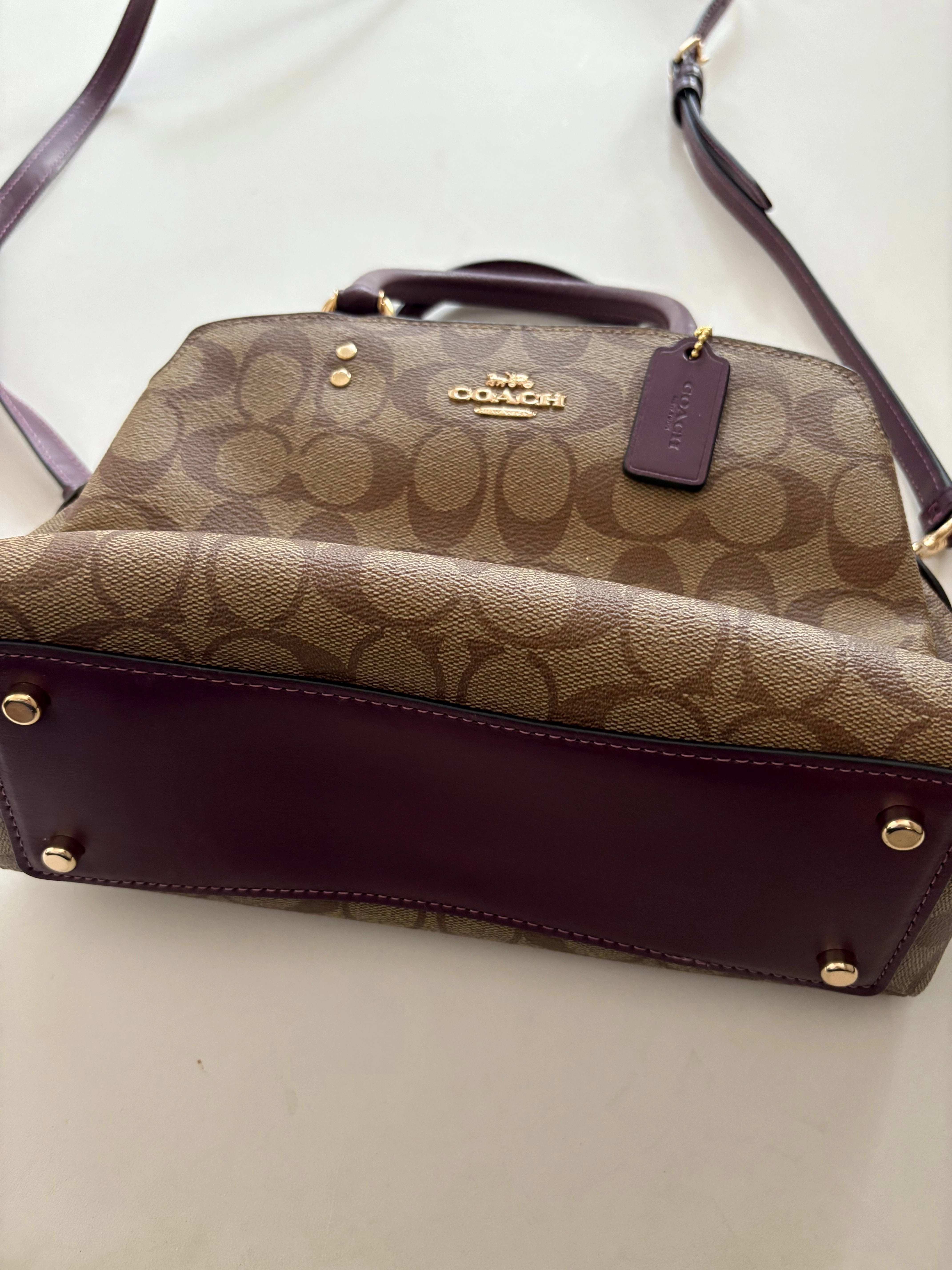 Handbag Designer By Coach, Size: Medium