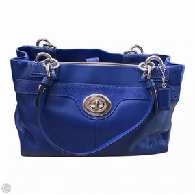 Handbag Designer By Coach, Size: Medium