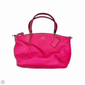 Handbag Designer By Coach, Size: Medium
