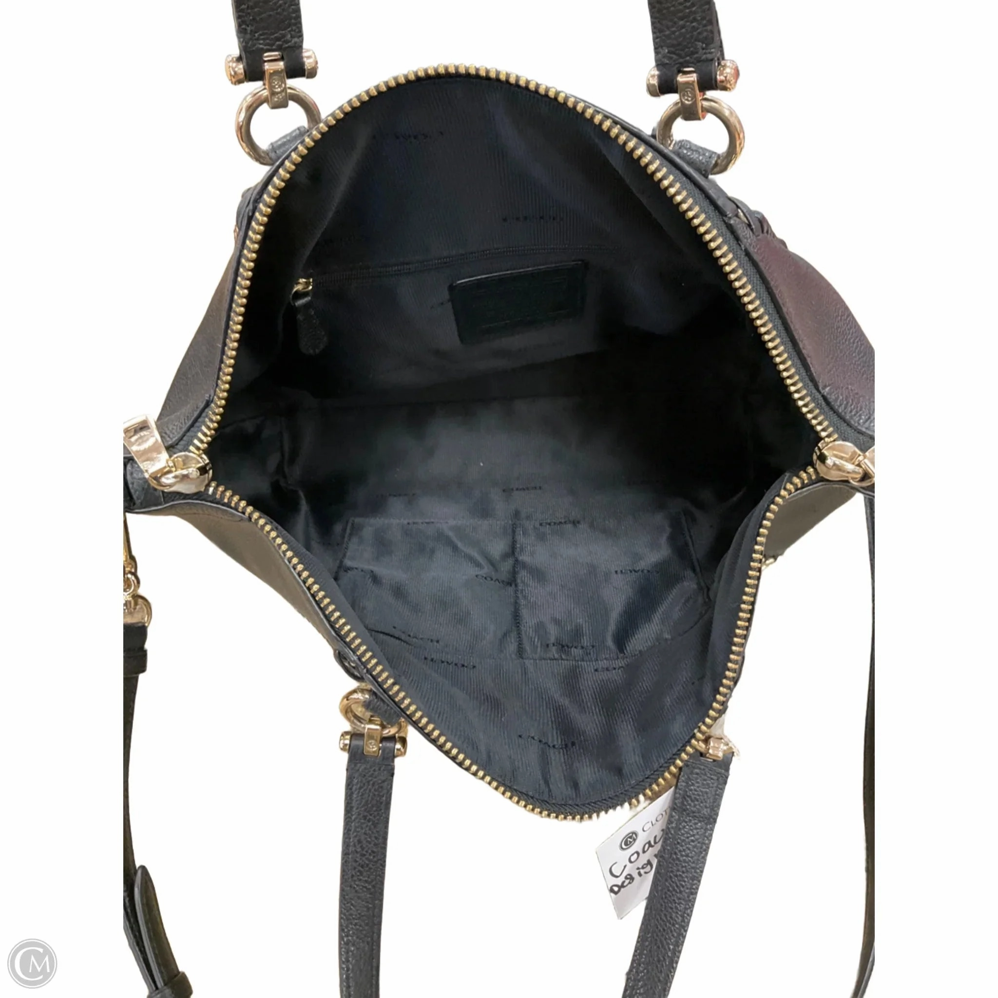 Handbag Designer By Coach, Size: Medium