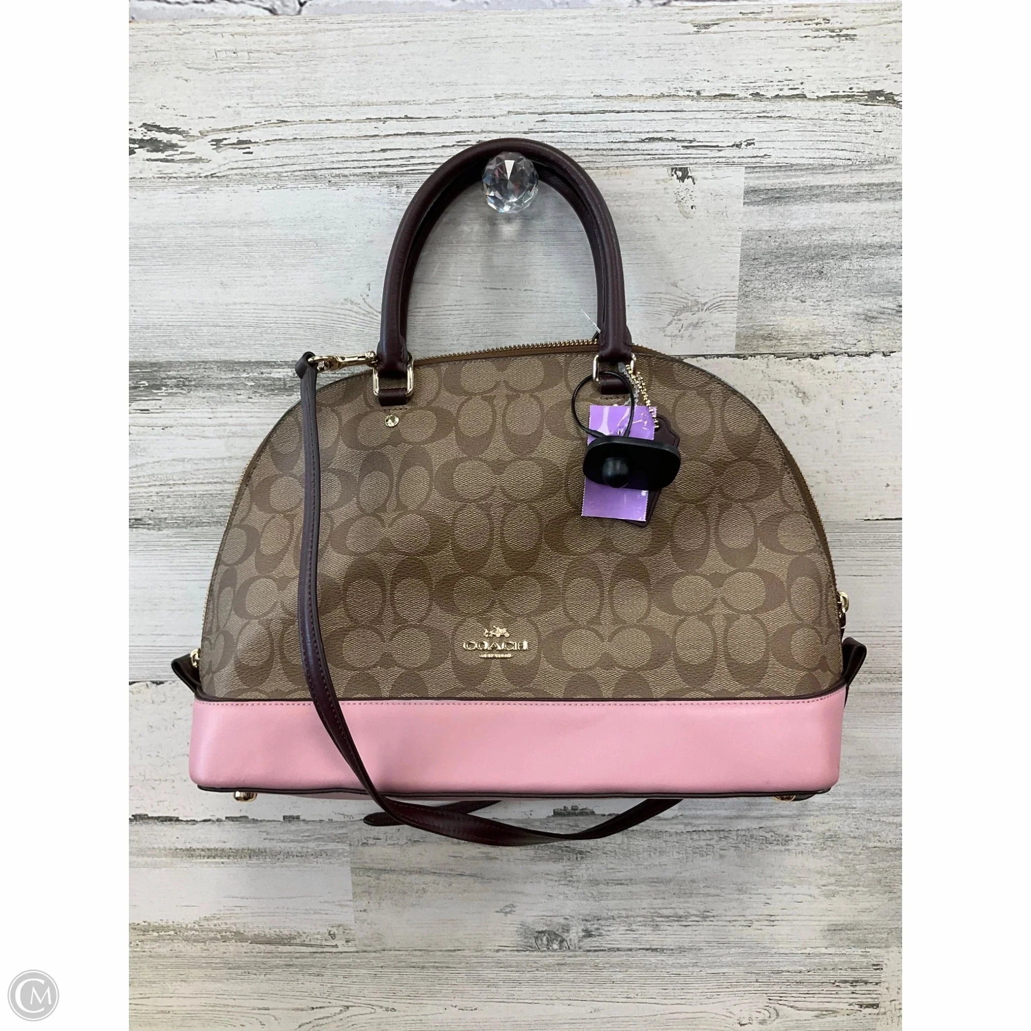 Handbag Designer By Coach, Size: Medium