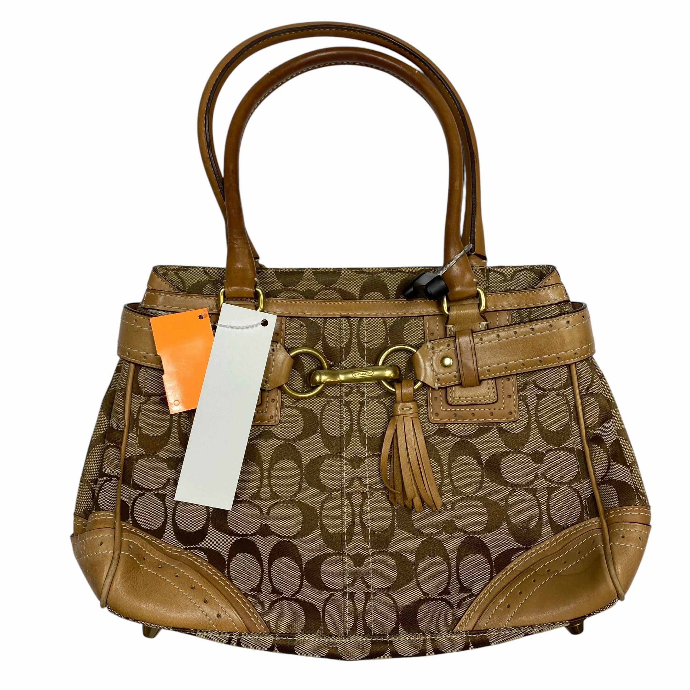 Handbag Designer By Coach, Size: Medium