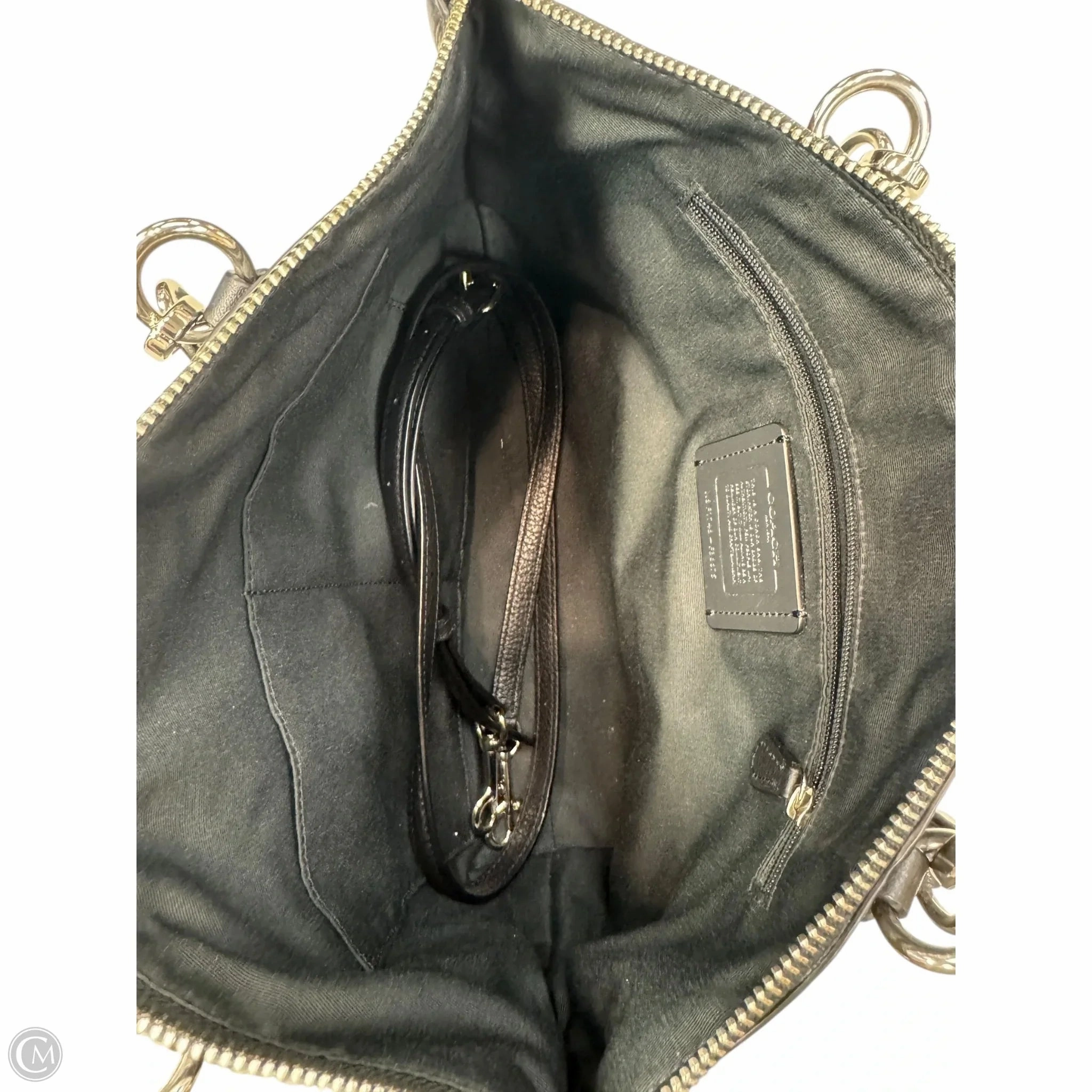 Handbag Designer By Coach, Size: Medium