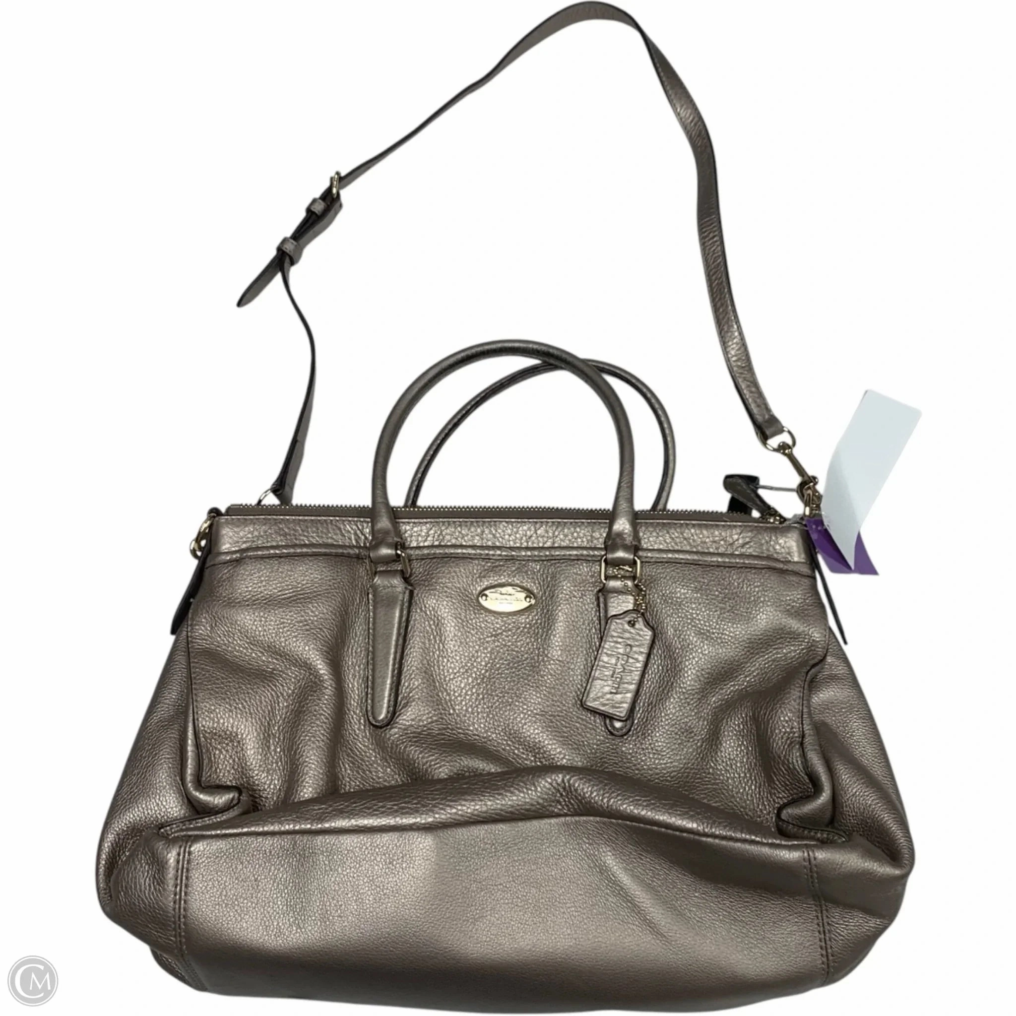 Handbag Designer By Coach, Size: Medium