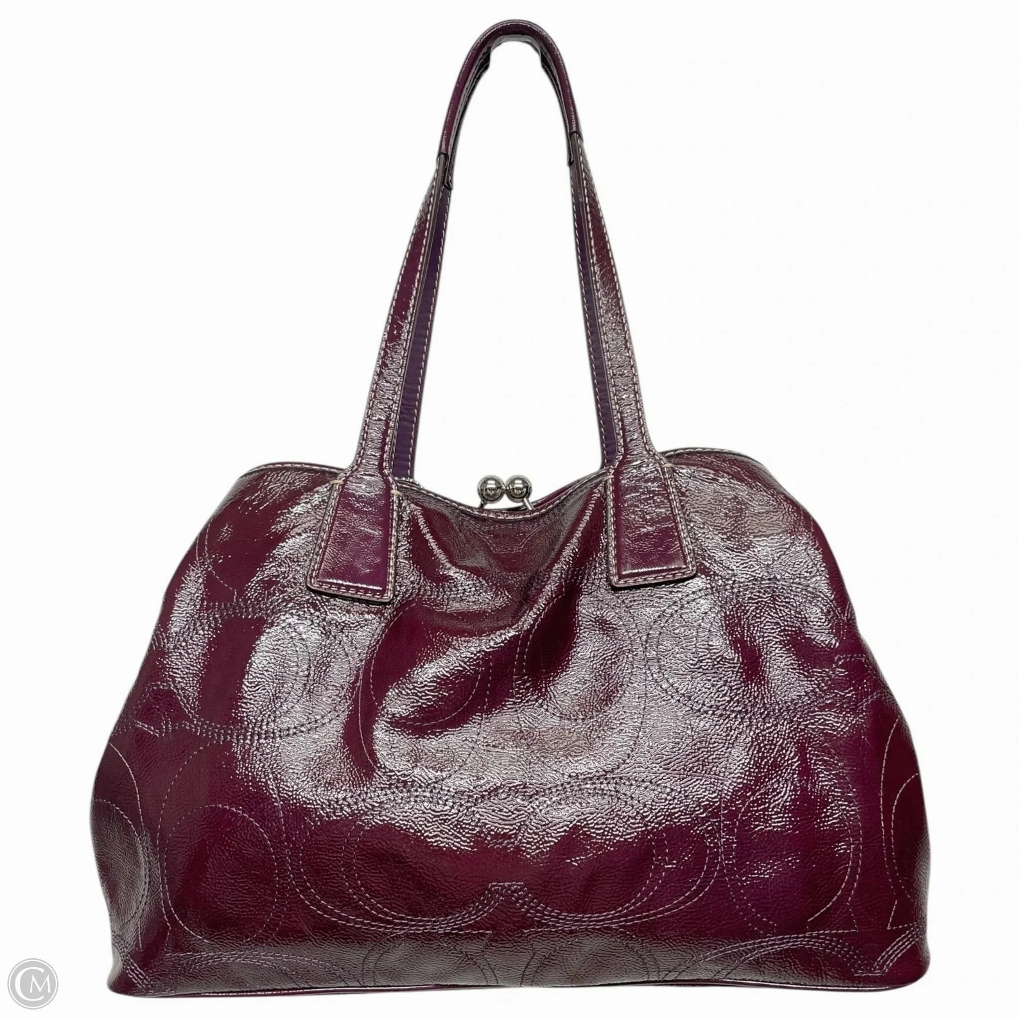 Handbag Designer By Coach, Size: Medium