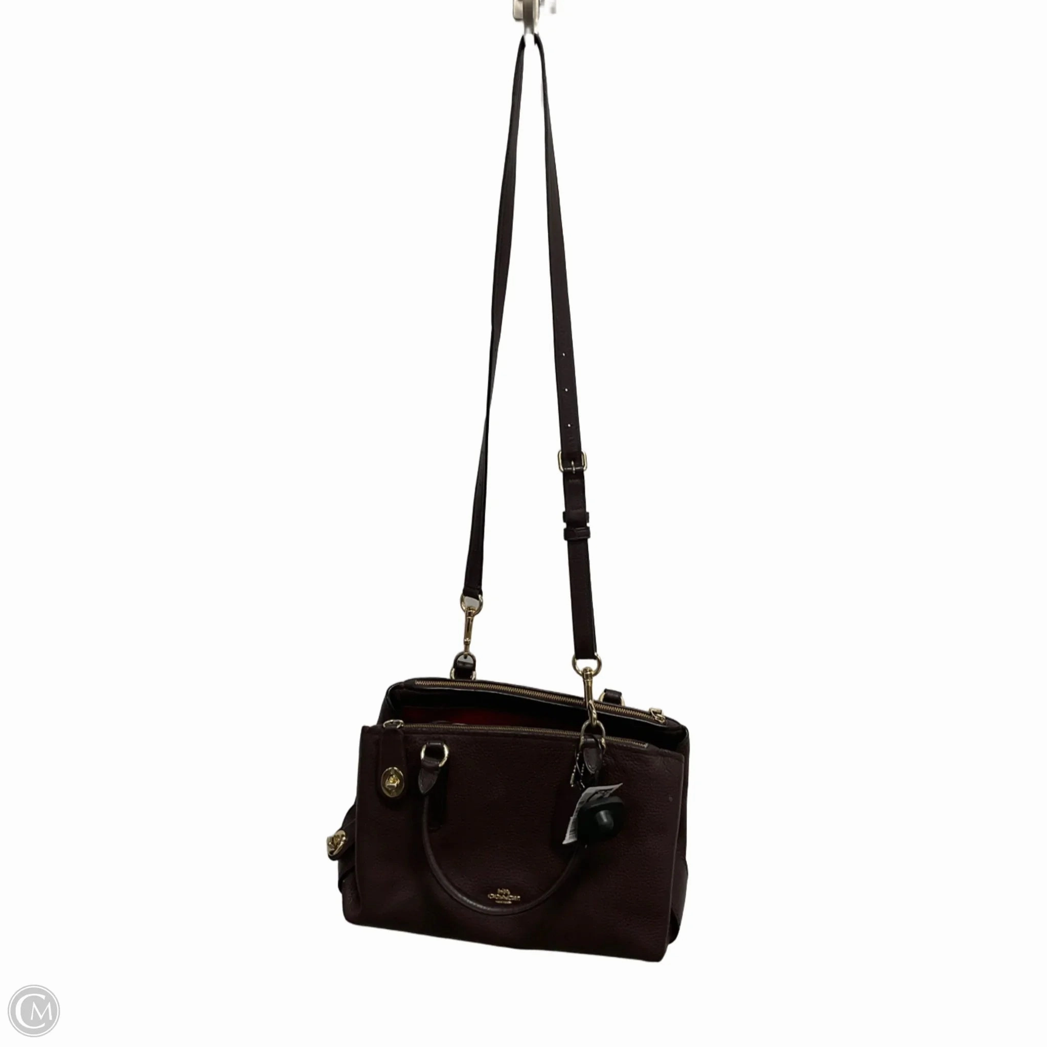 Handbag Designer By Coach, Size: Medium