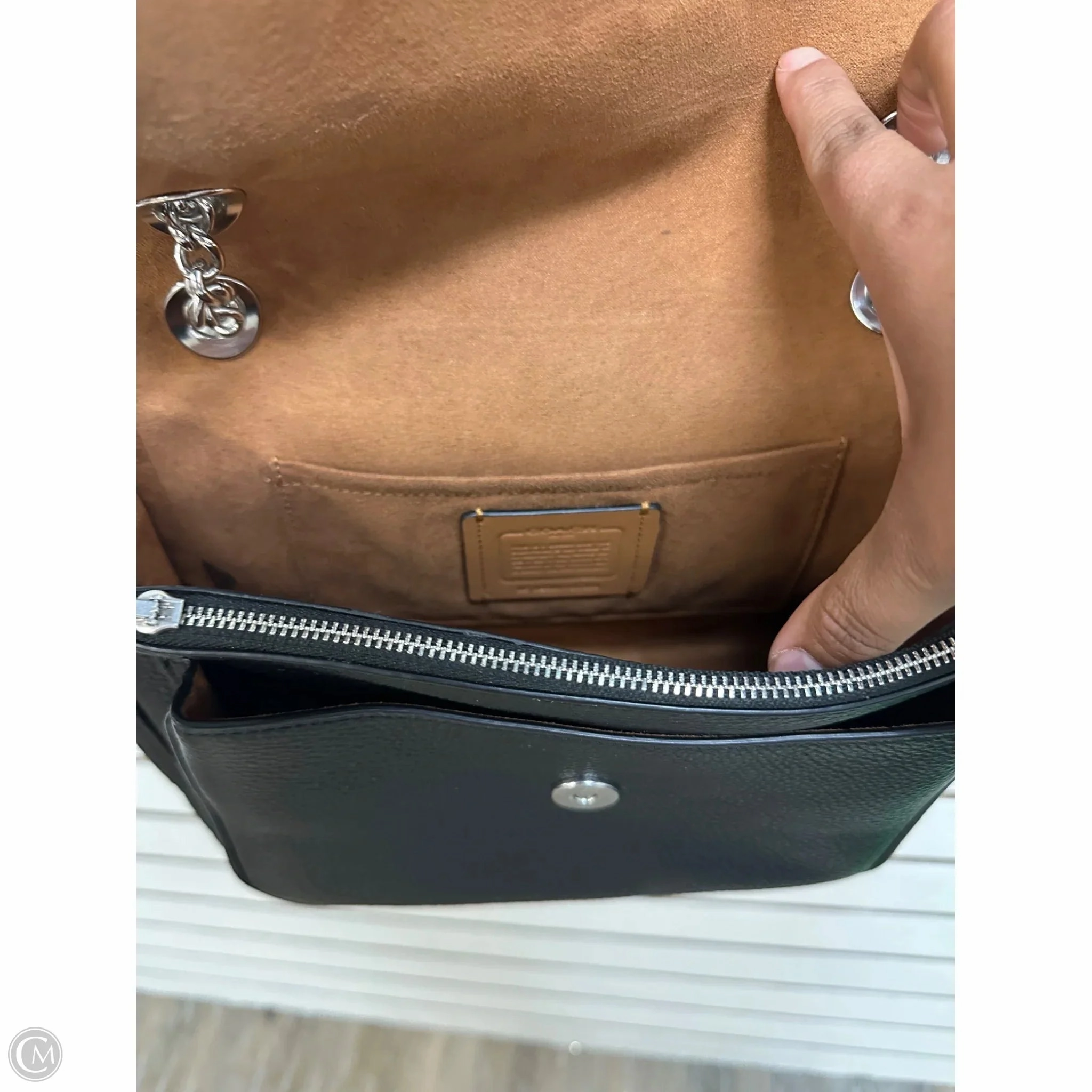 Handbag Designer By Coach, Size: Medium
