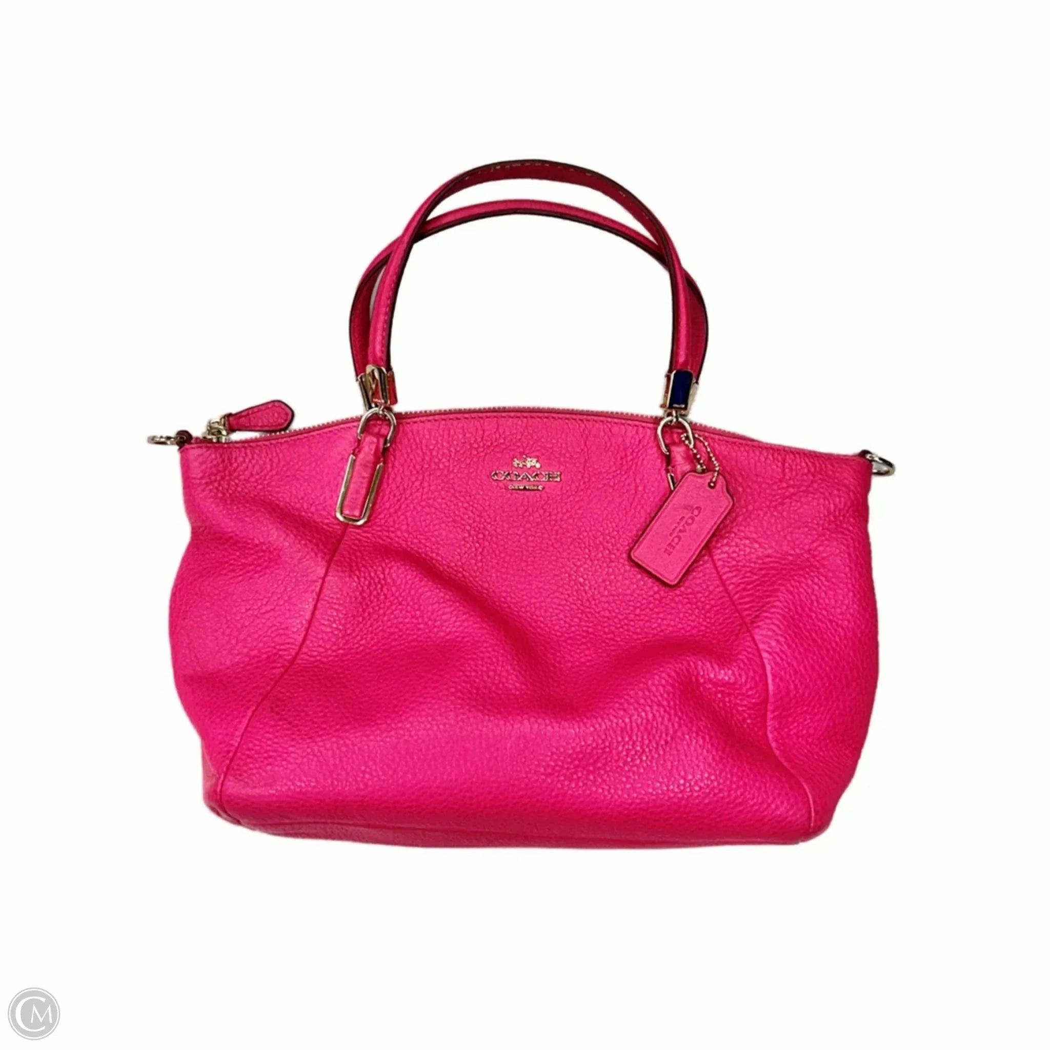 Handbag Designer By Coach, Size: Medium