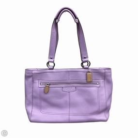 Handbag Designer By Coach, Size: Medium