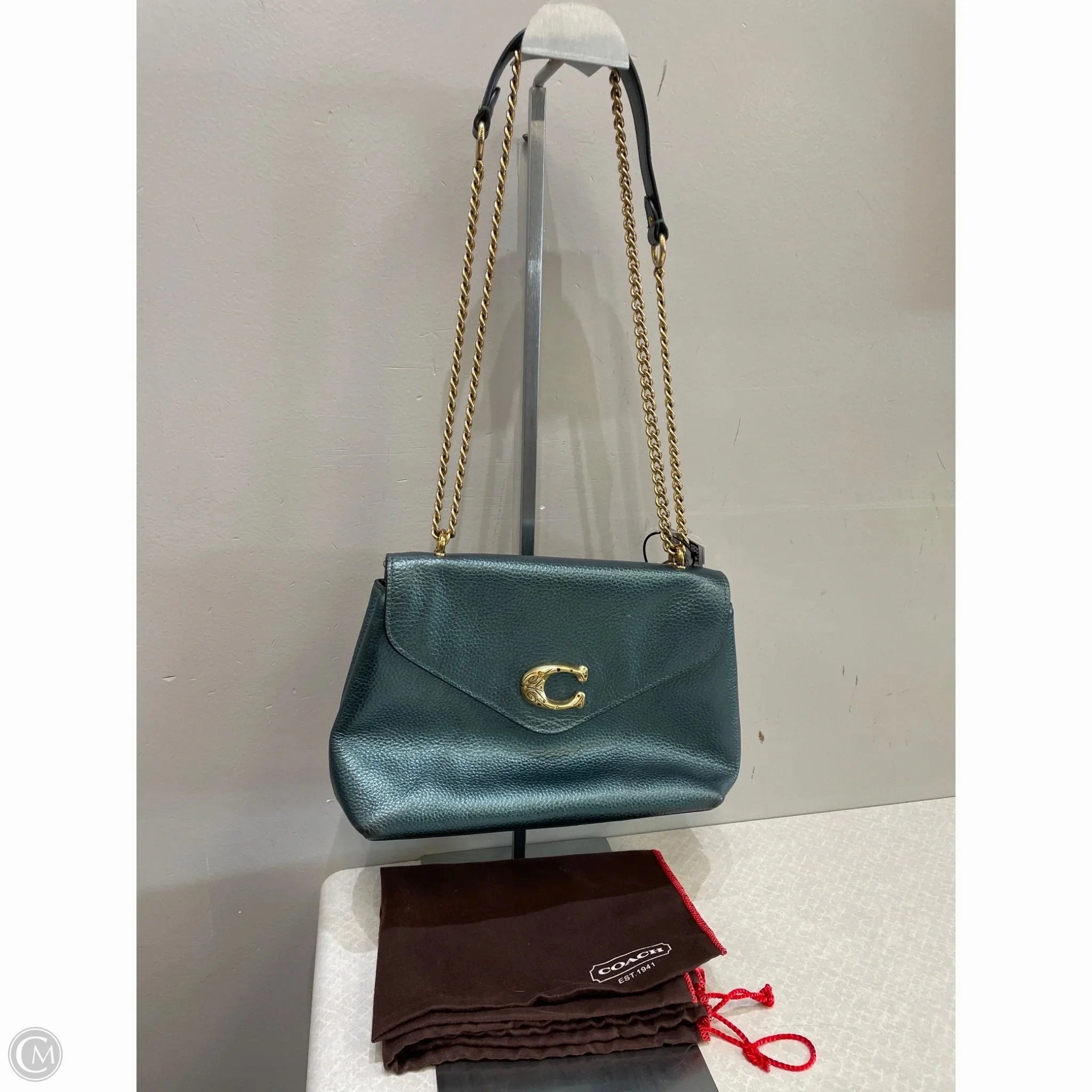 Handbag Designer By Coach, Size: Medium