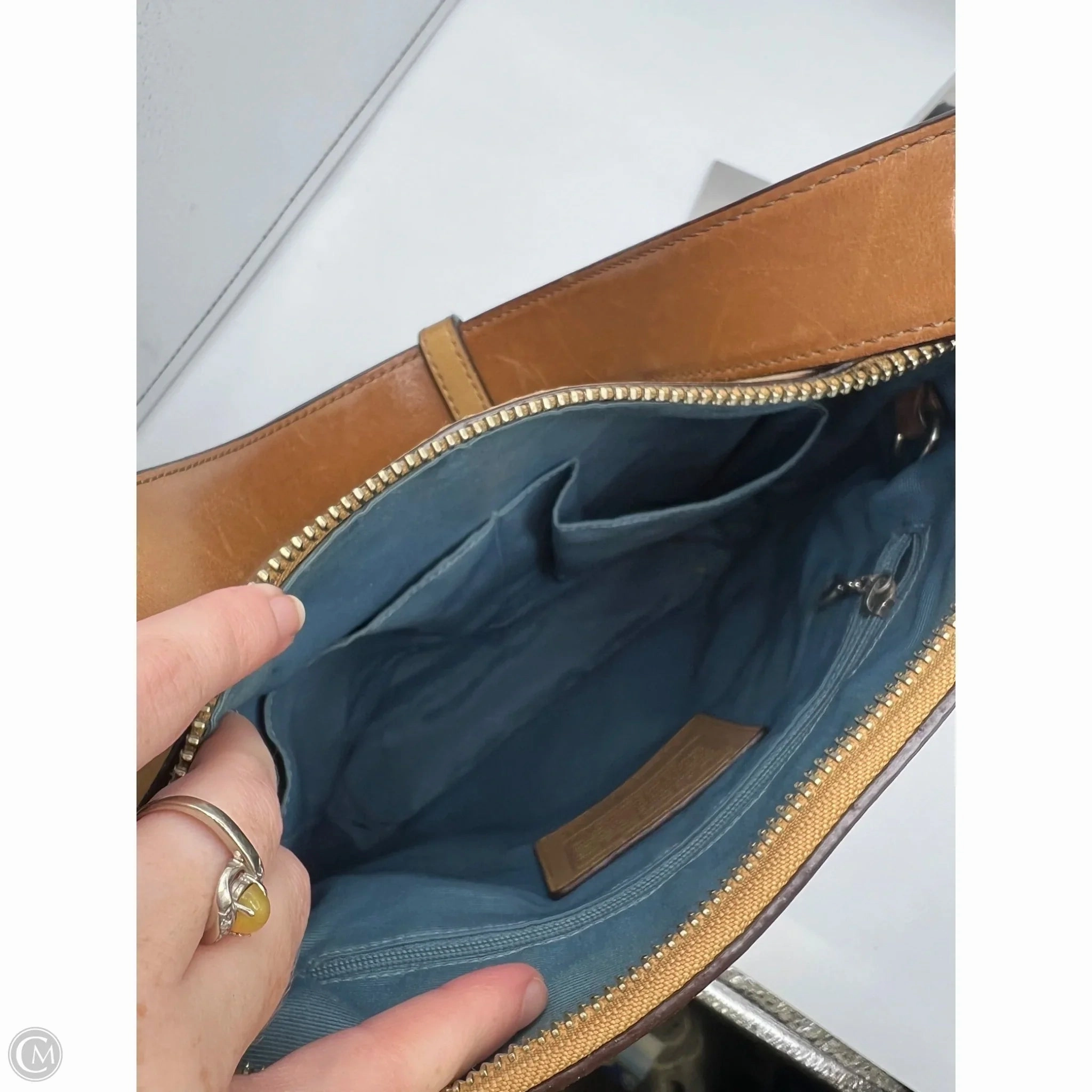 Handbag Designer By Coach, Size: Medium