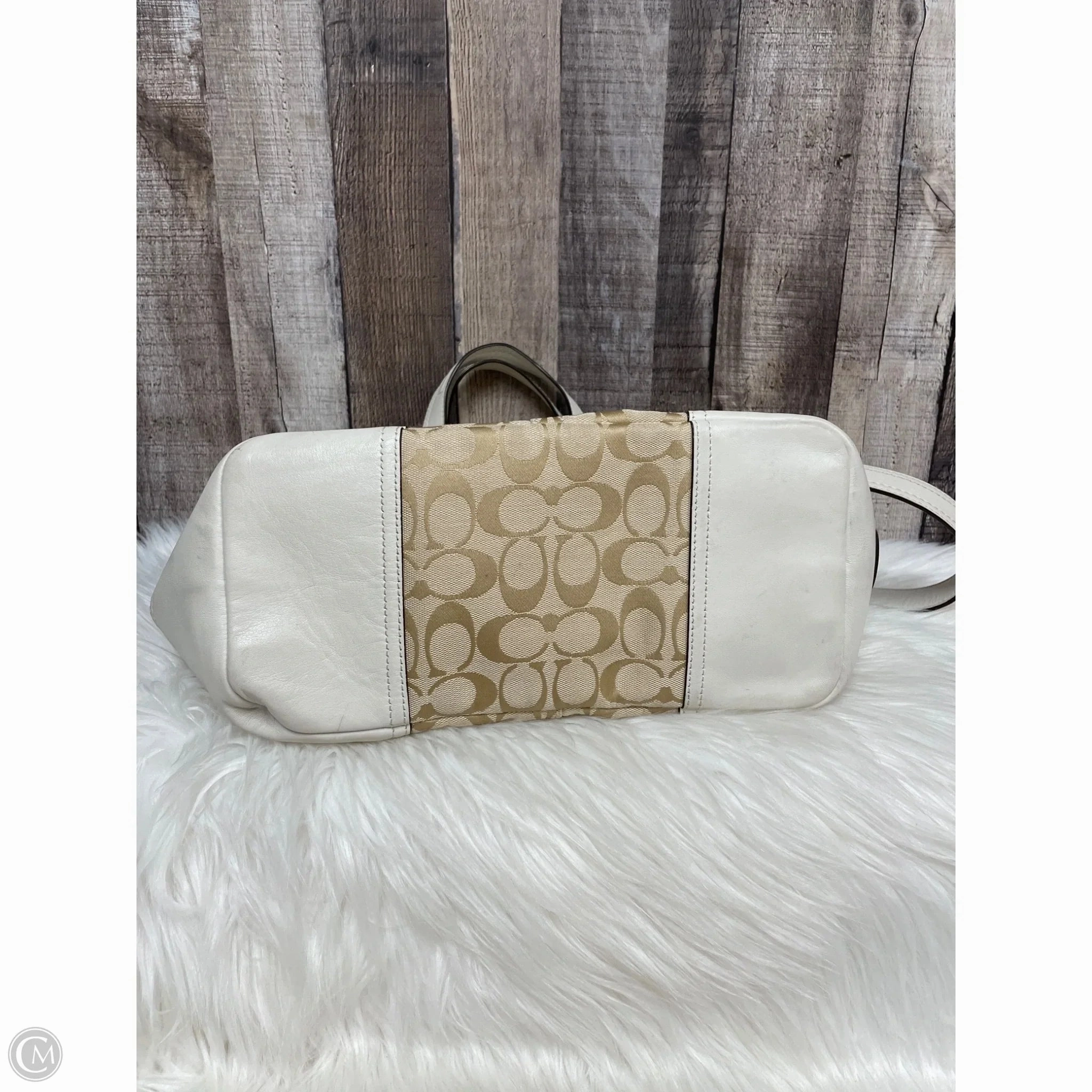 Handbag Designer By Coach, Size: Medium