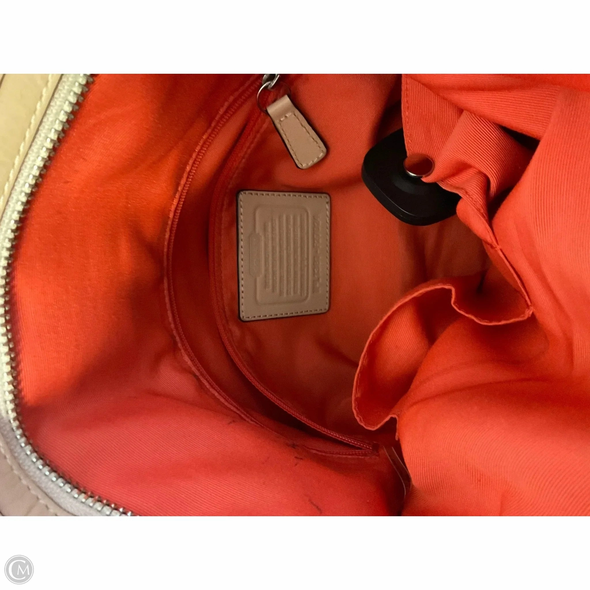 Handbag Designer By Coach, Size: Medium