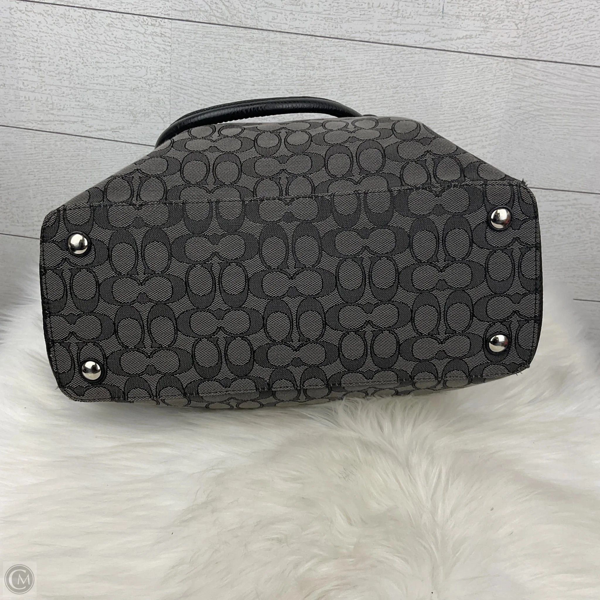 Handbag Designer By Coach, Size: Medium