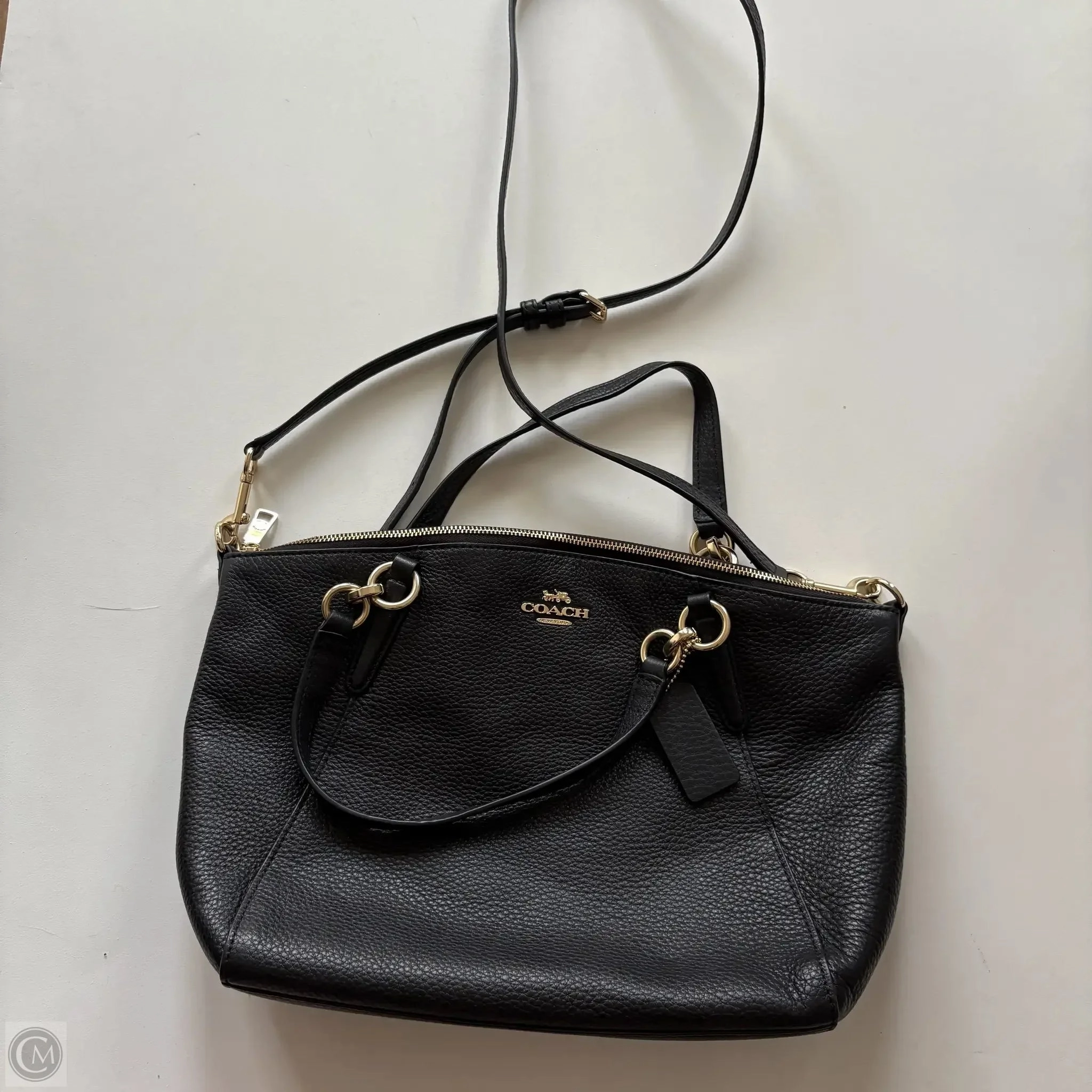 Handbag Designer By Coach, Size: Medium