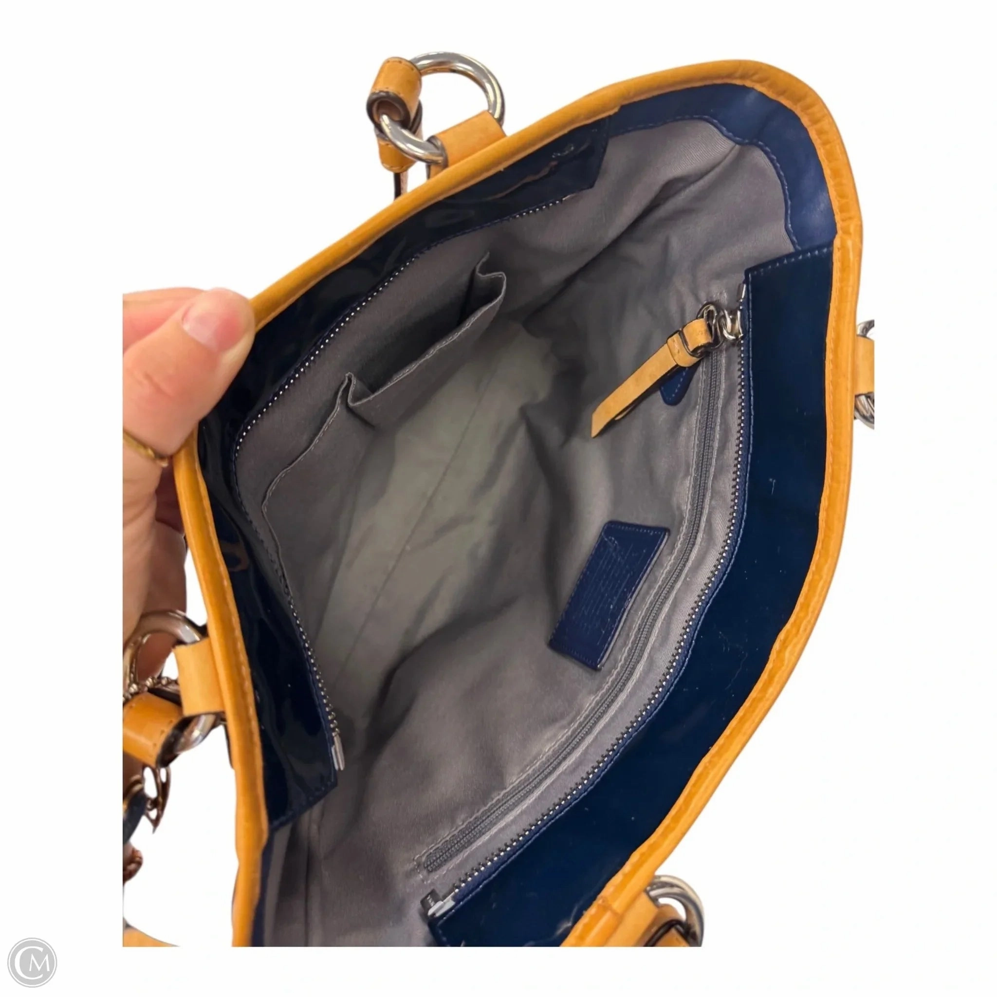 Handbag Designer By Coach, Size: Medium