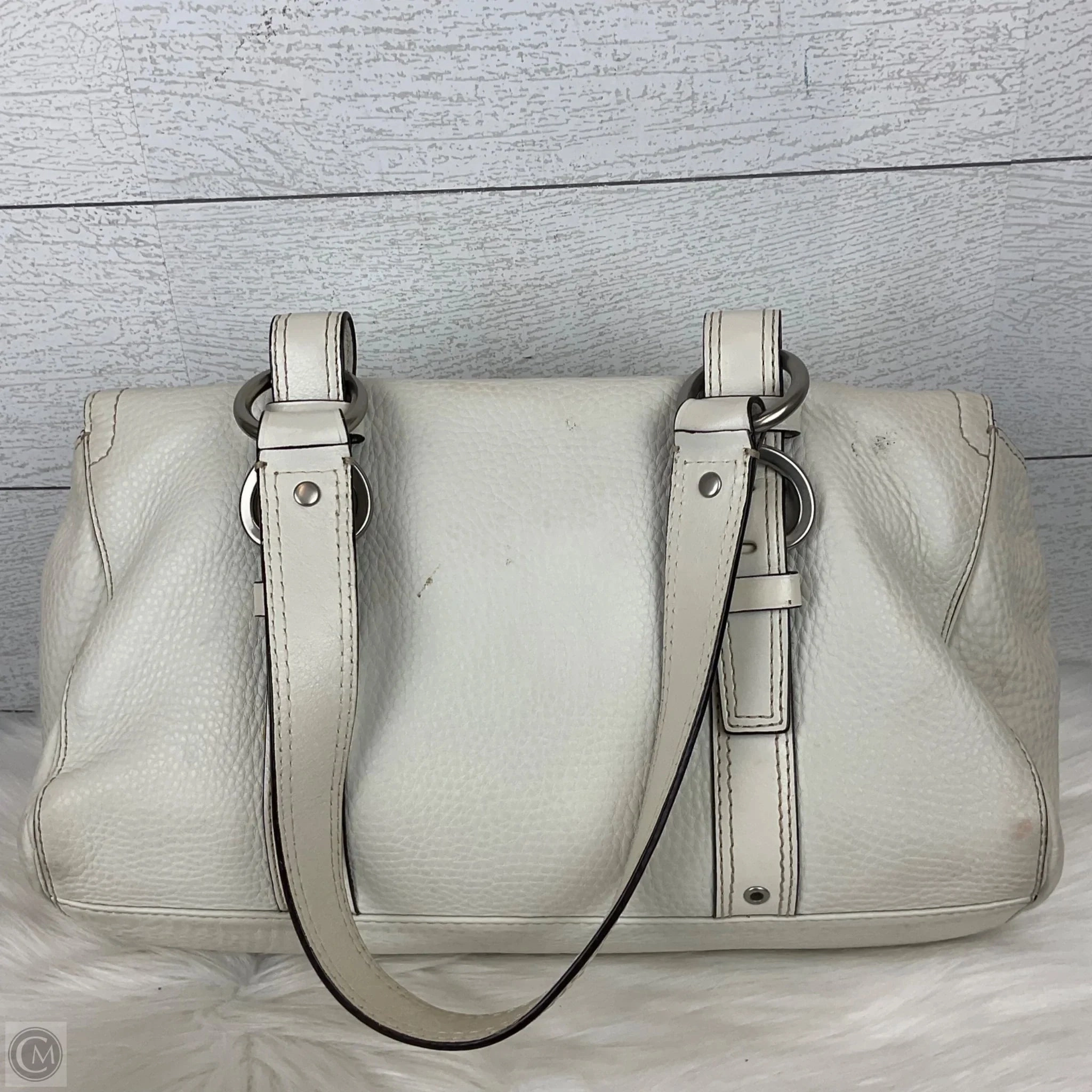 Handbag Designer By Coach, Size: Medium