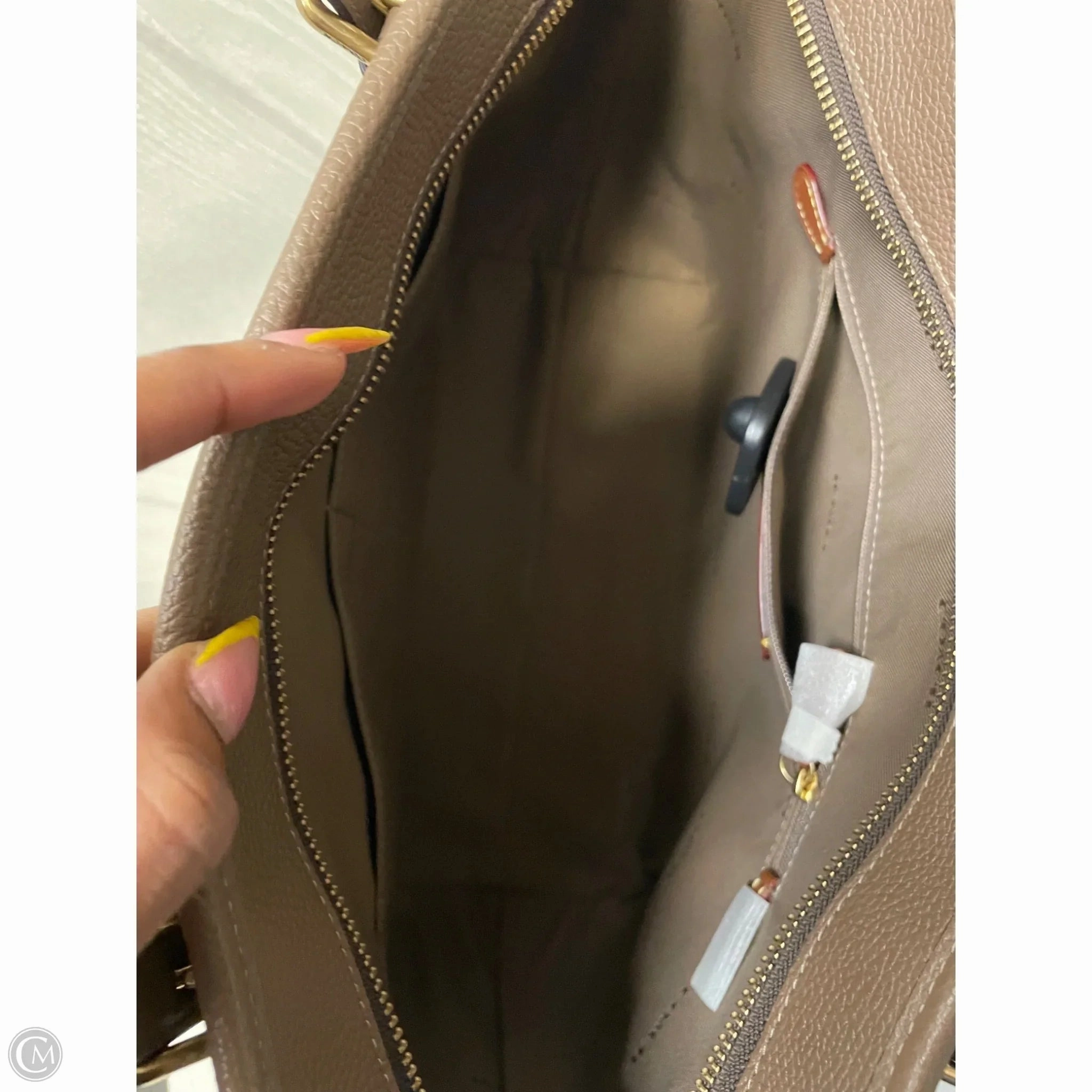 Handbag Designer By Coach, Size: Medium
