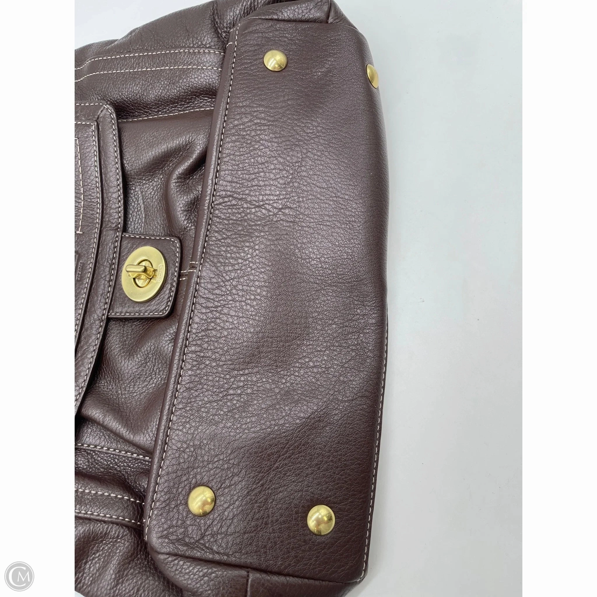 Handbag Designer By Coach, Size: Medium