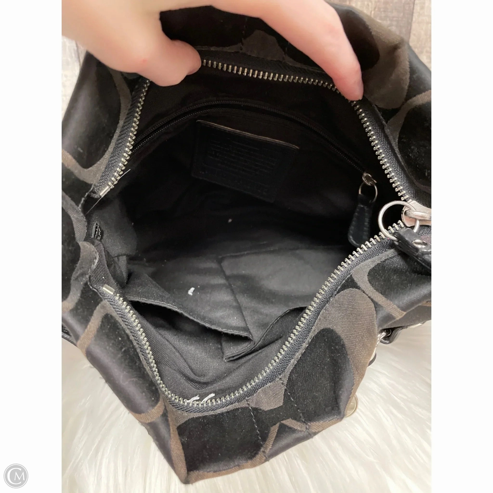 Handbag Designer By Coach, Size: Medium
