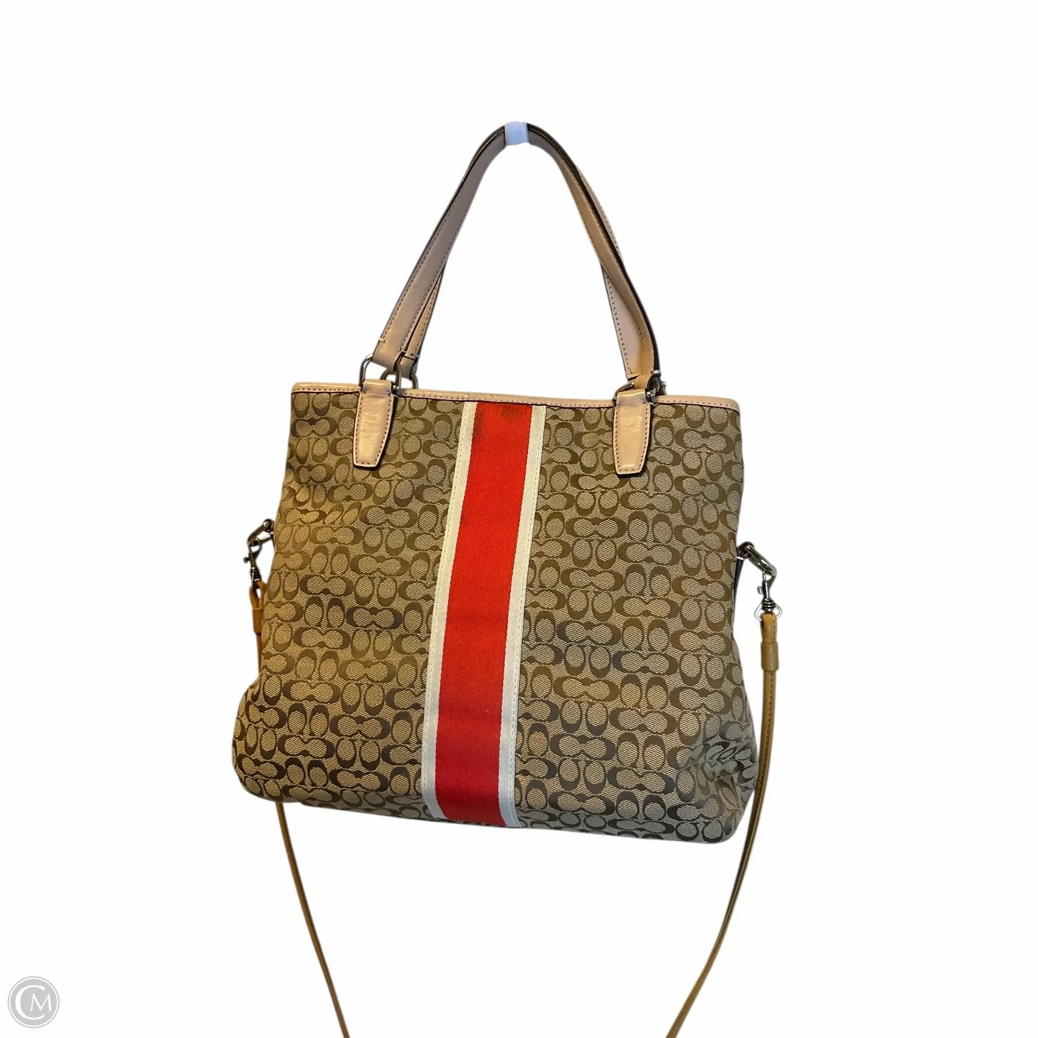 Handbag Designer By Coach, Size: Medium