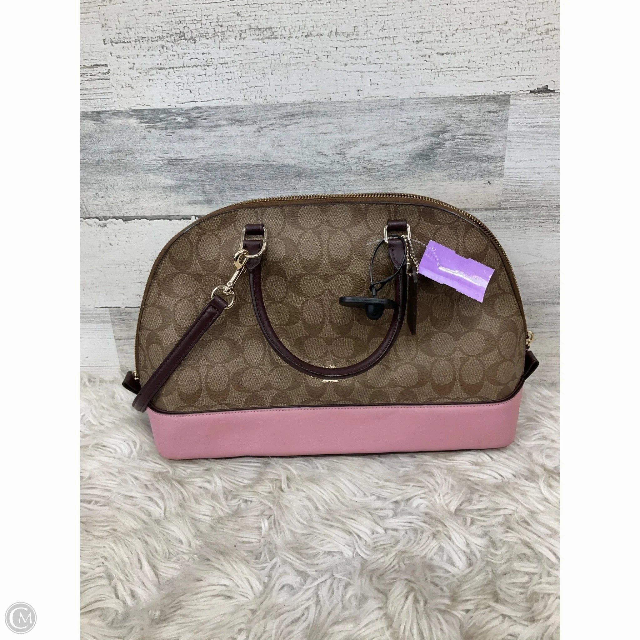 Handbag Designer By Coach, Size: Medium