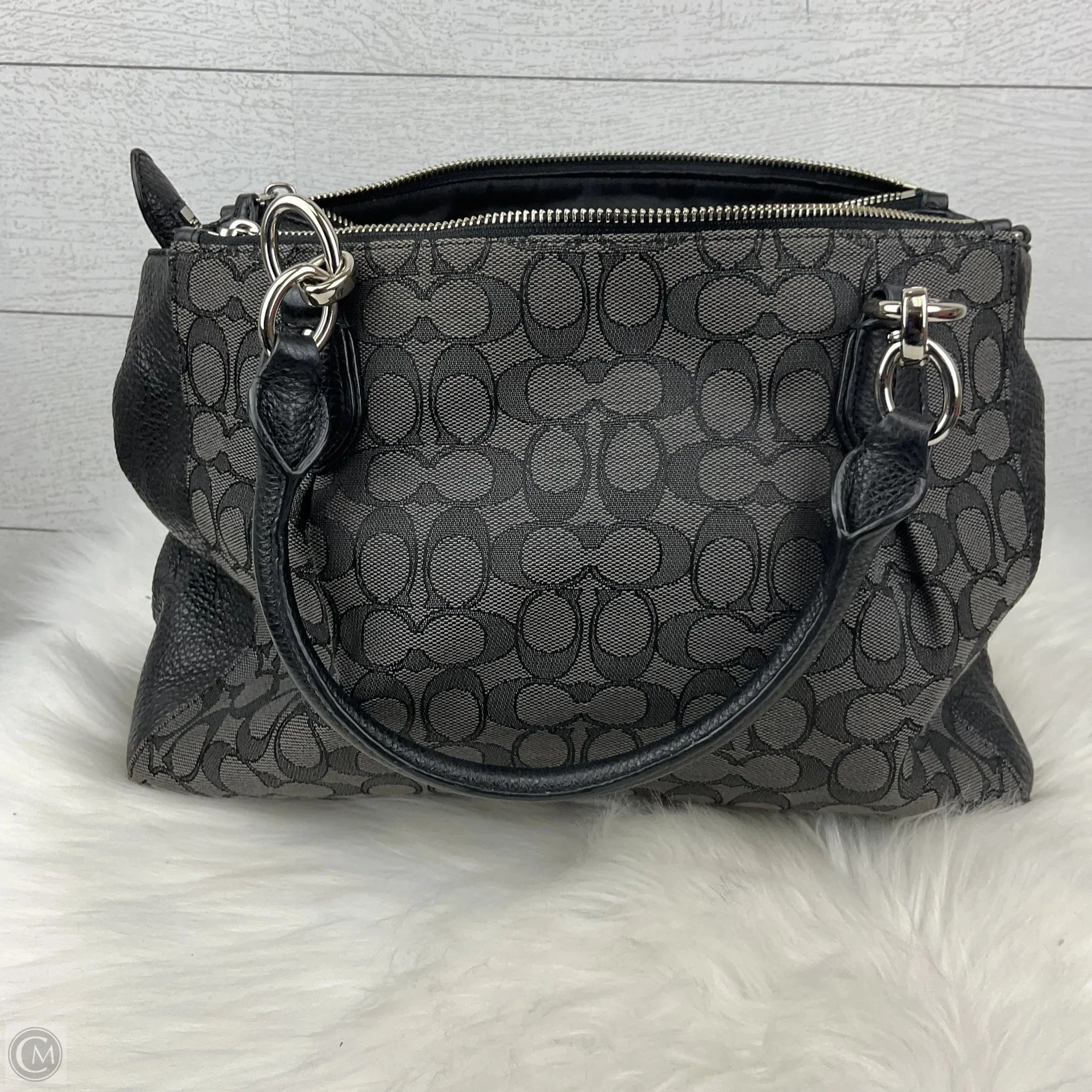 Handbag Designer By Coach, Size: Medium