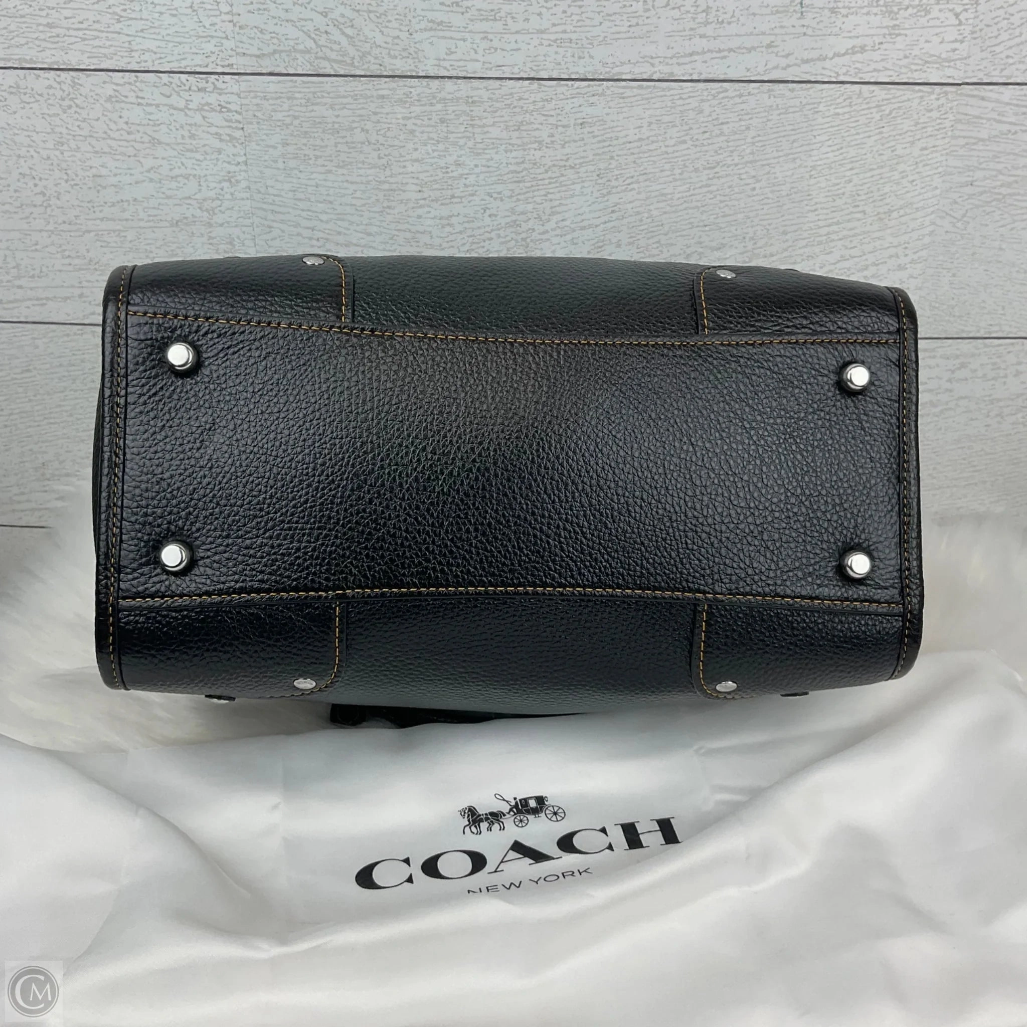 Handbag Designer By Coach, Size: Medium