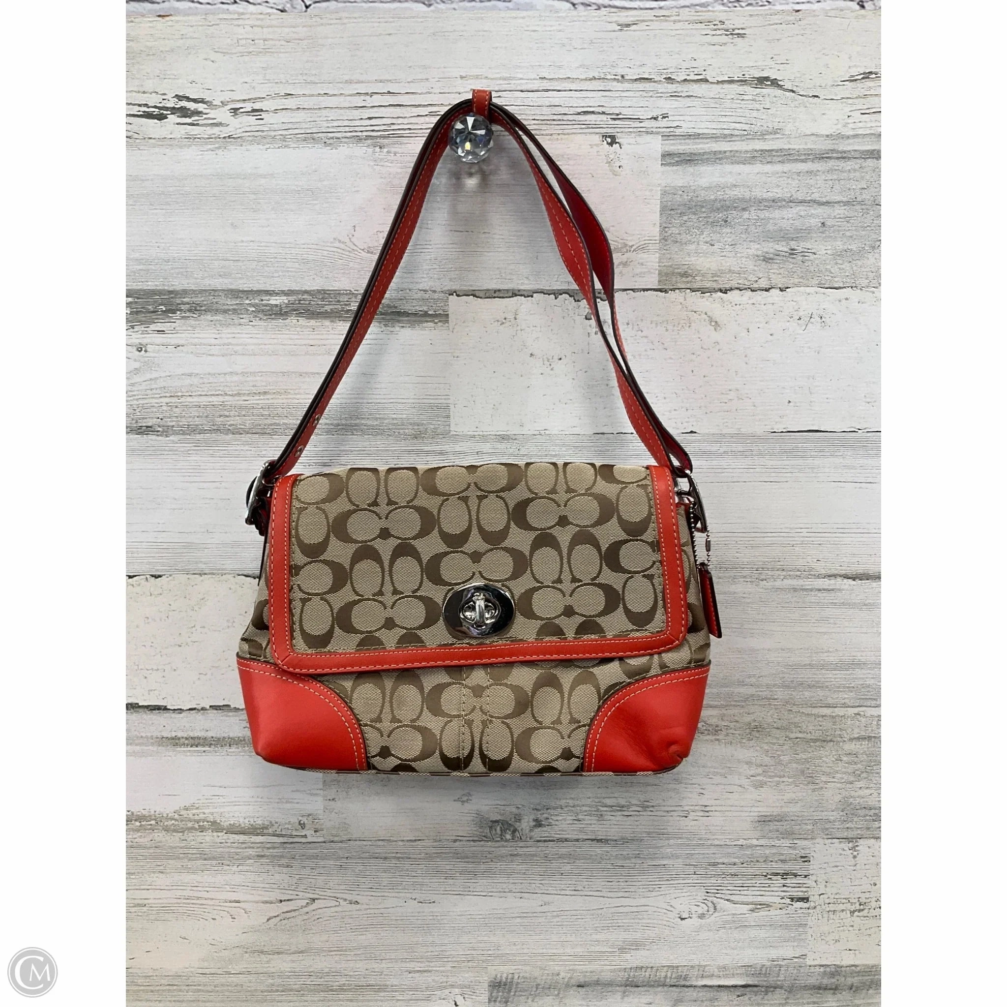 Handbag Designer By Coach, Size: Medium