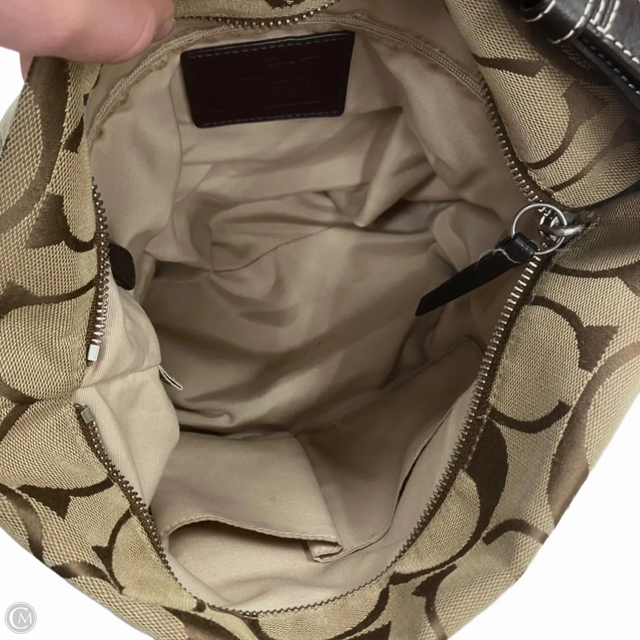 Handbag Designer By Coach, Size: Medium