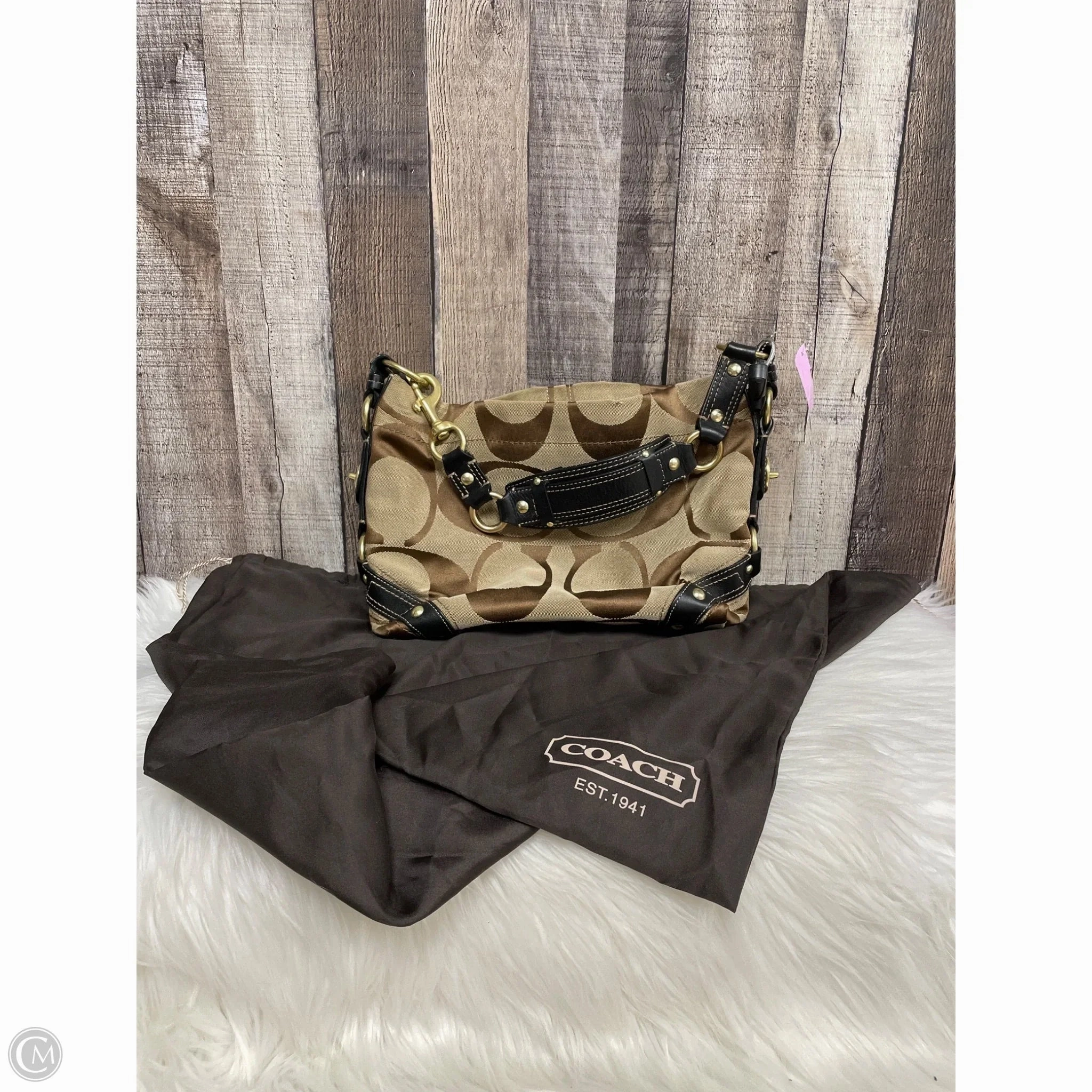 Handbag Designer By Coach, Size: Medium