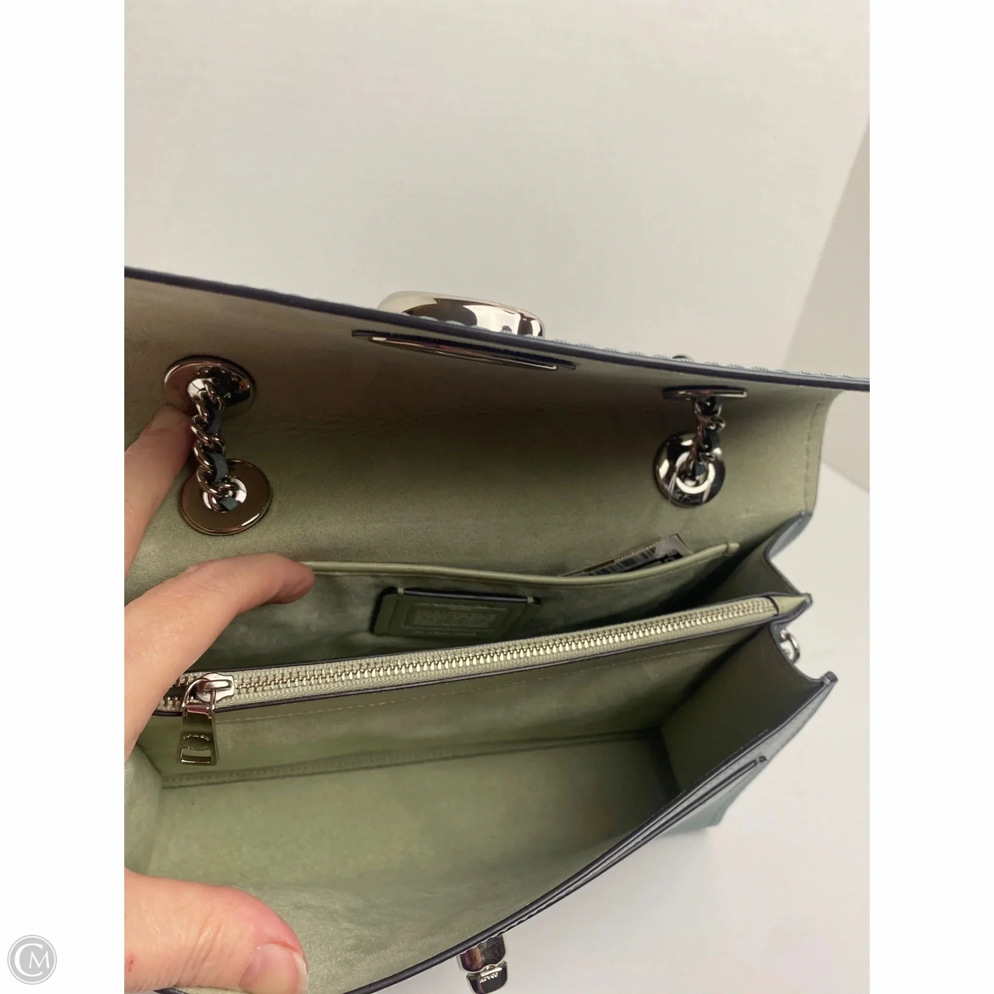 Handbag Designer By Coach, Size: Medium