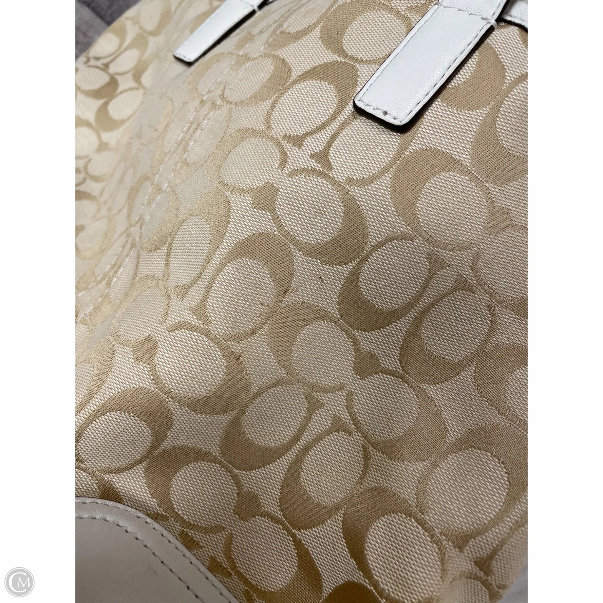 Handbag Designer By Coach, Size: Medium