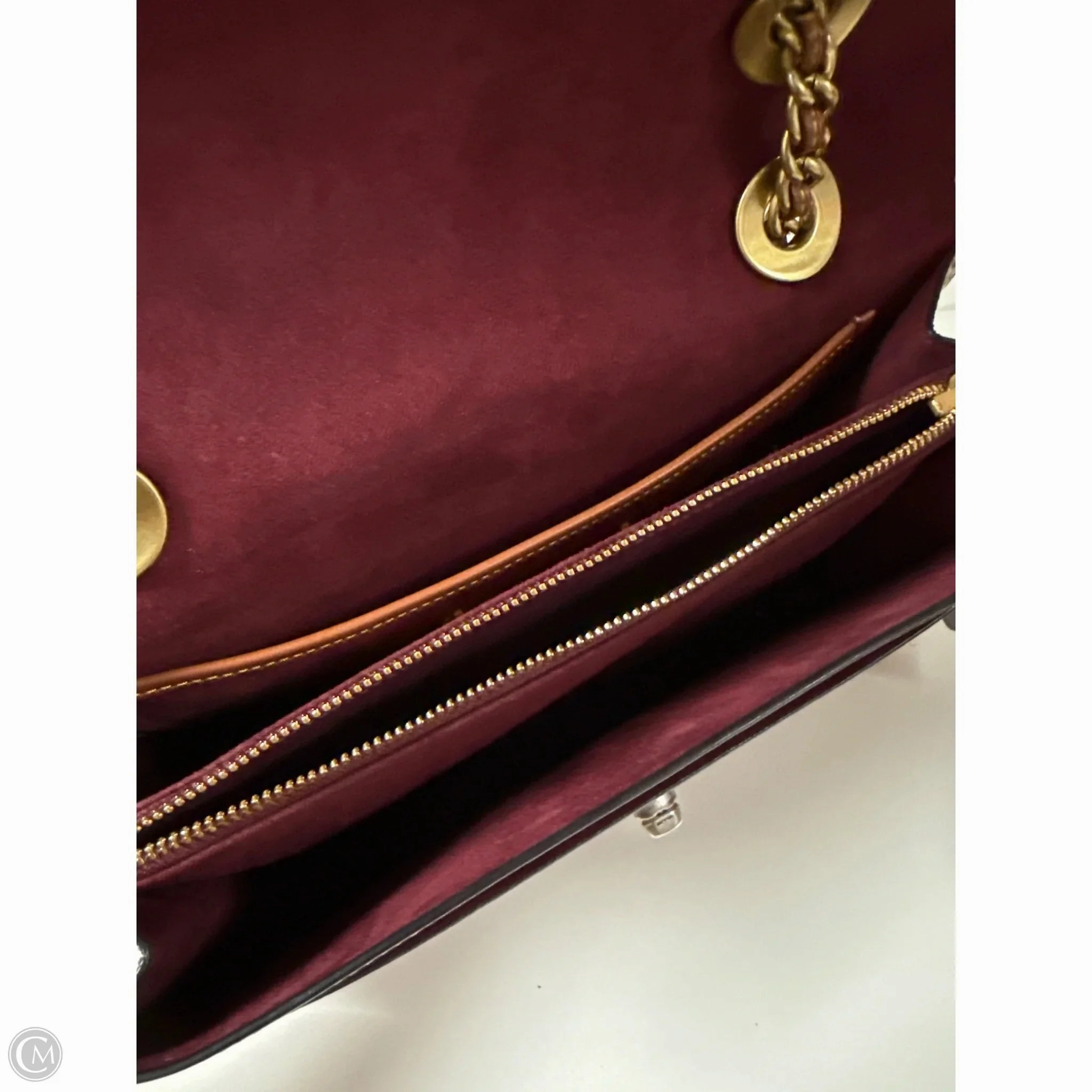Handbag Designer By Coach, Size: Medium