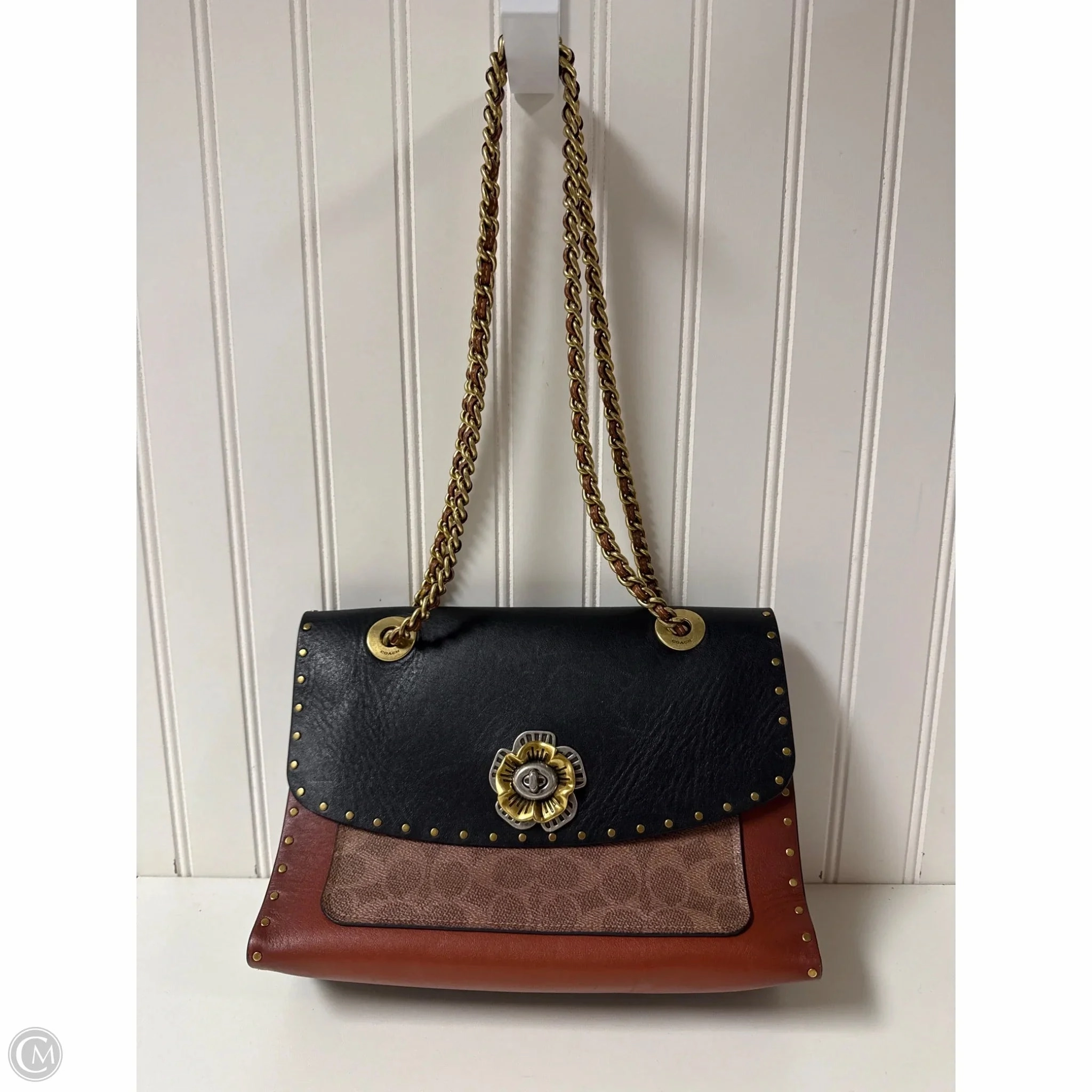 Handbag Designer By Coach, Size: Medium