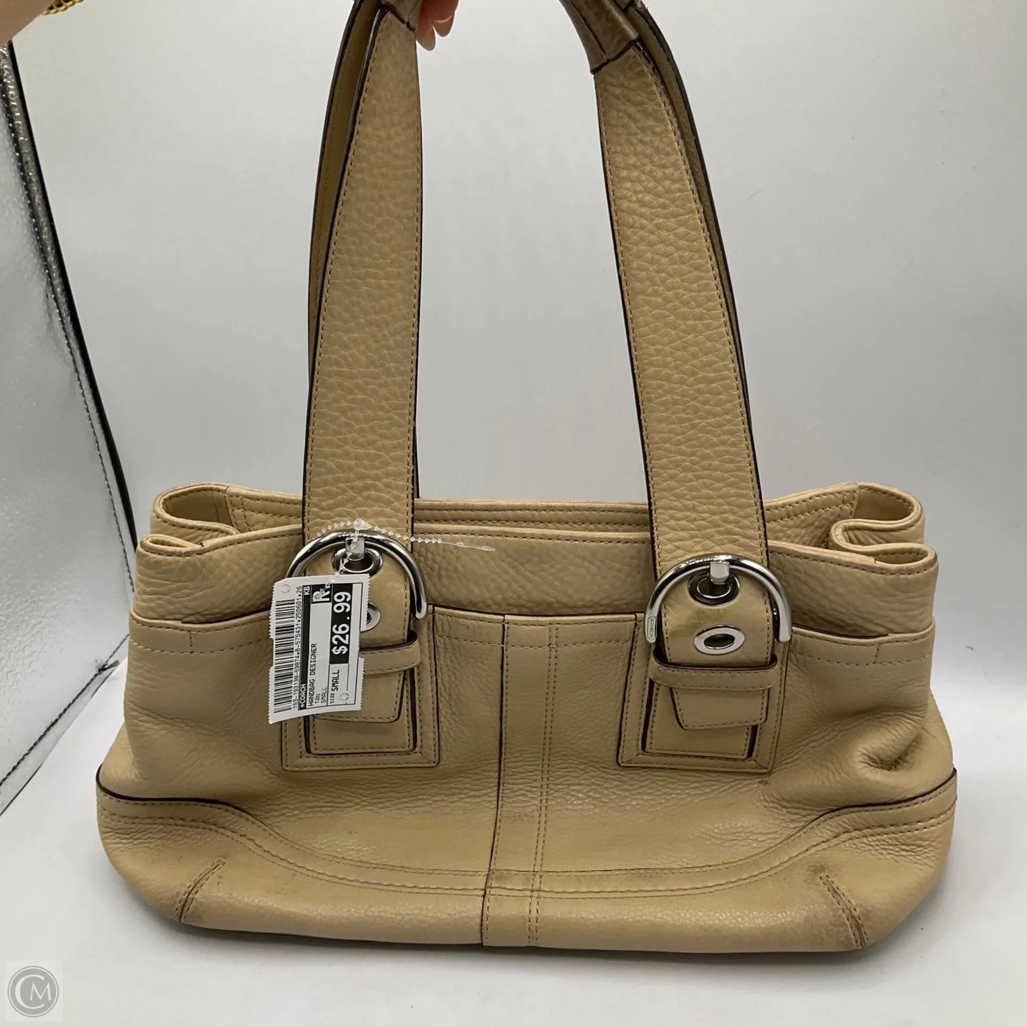 Handbag Designer By Coach, Size: Small