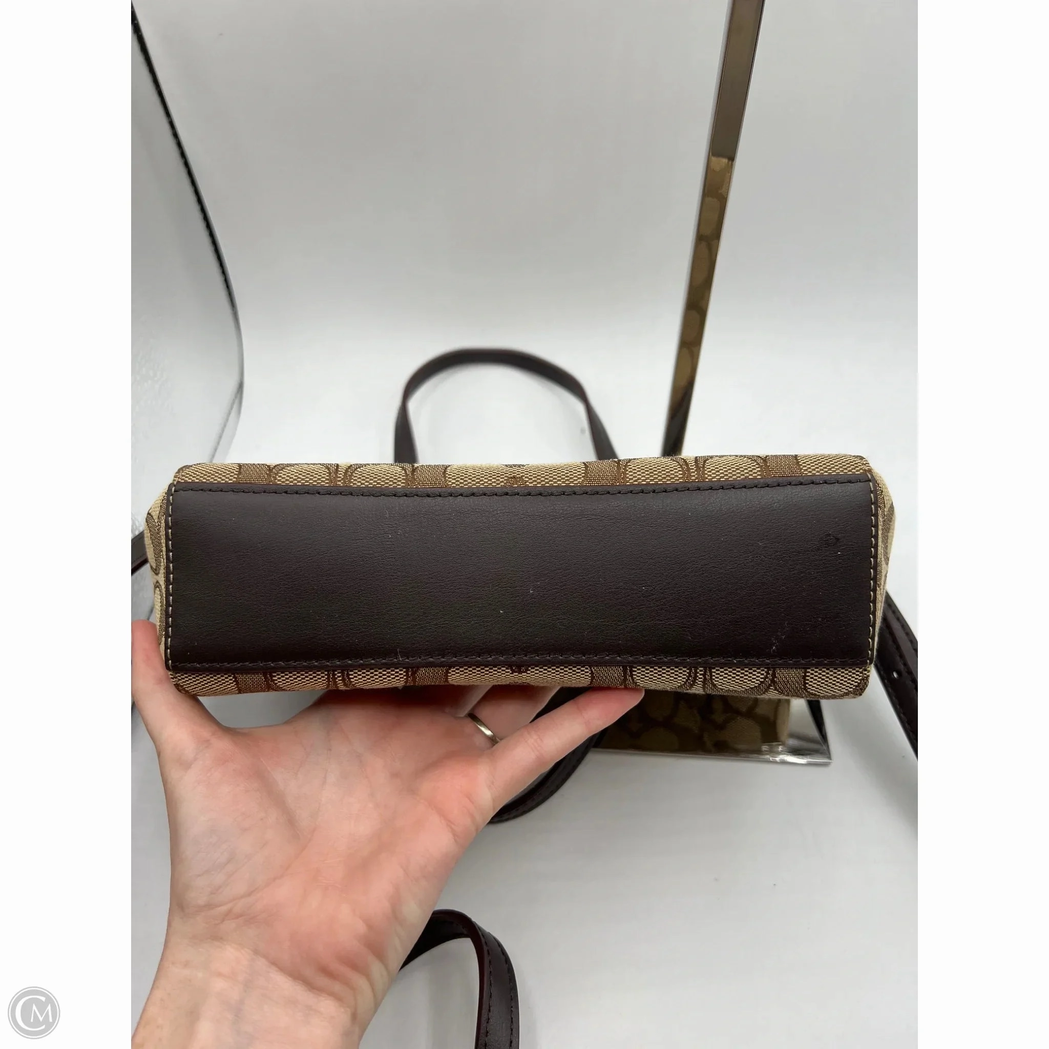 Handbag Designer By Coach, Size: Small